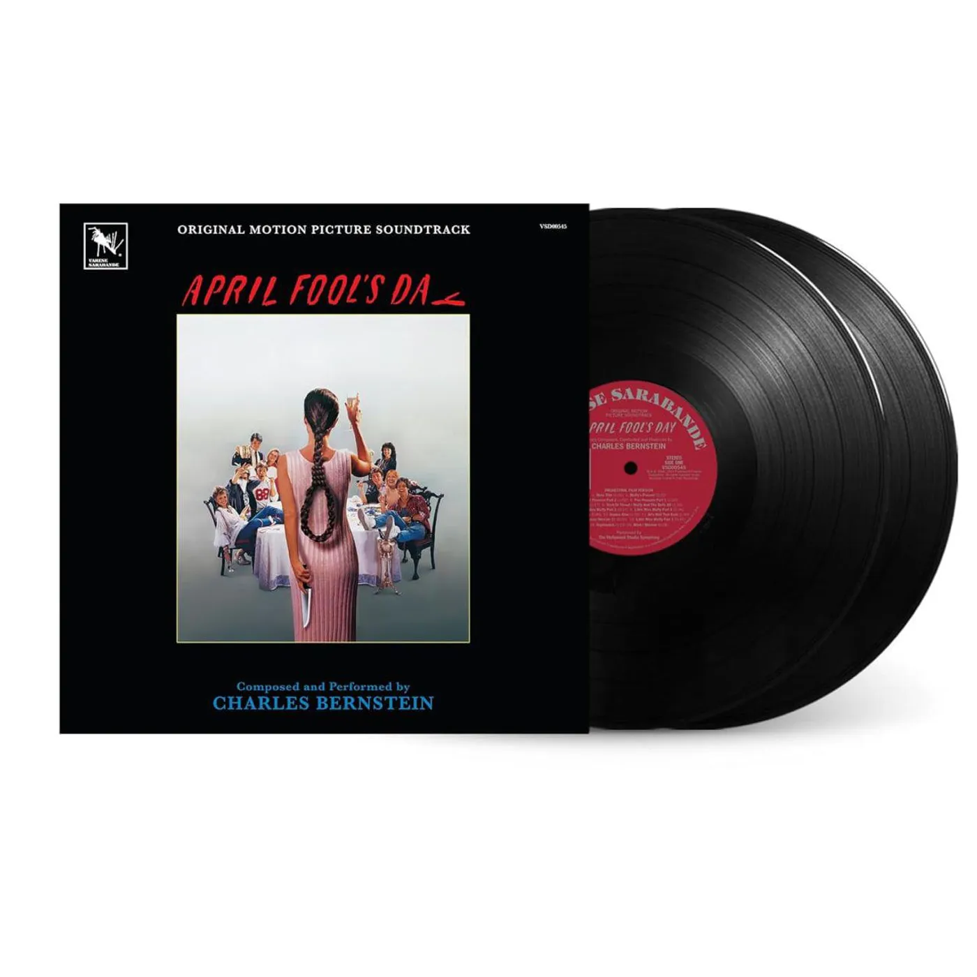 Charles Bernstein APRIL FOOL'S DAY Original Soundtrack (DELUXE EDITION/2LP) Vinyl Record