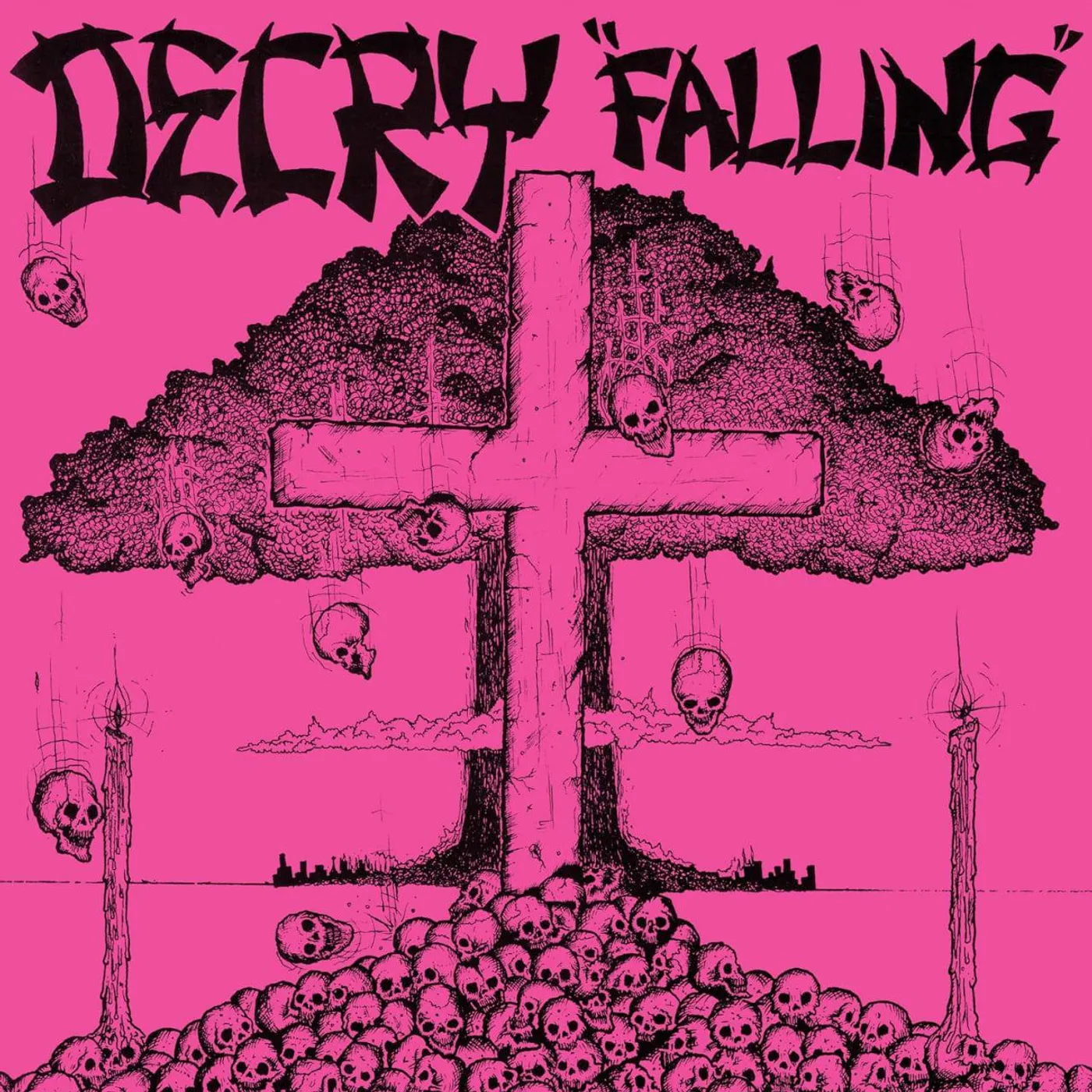 Decry Falling (Pink) Vinyl Record