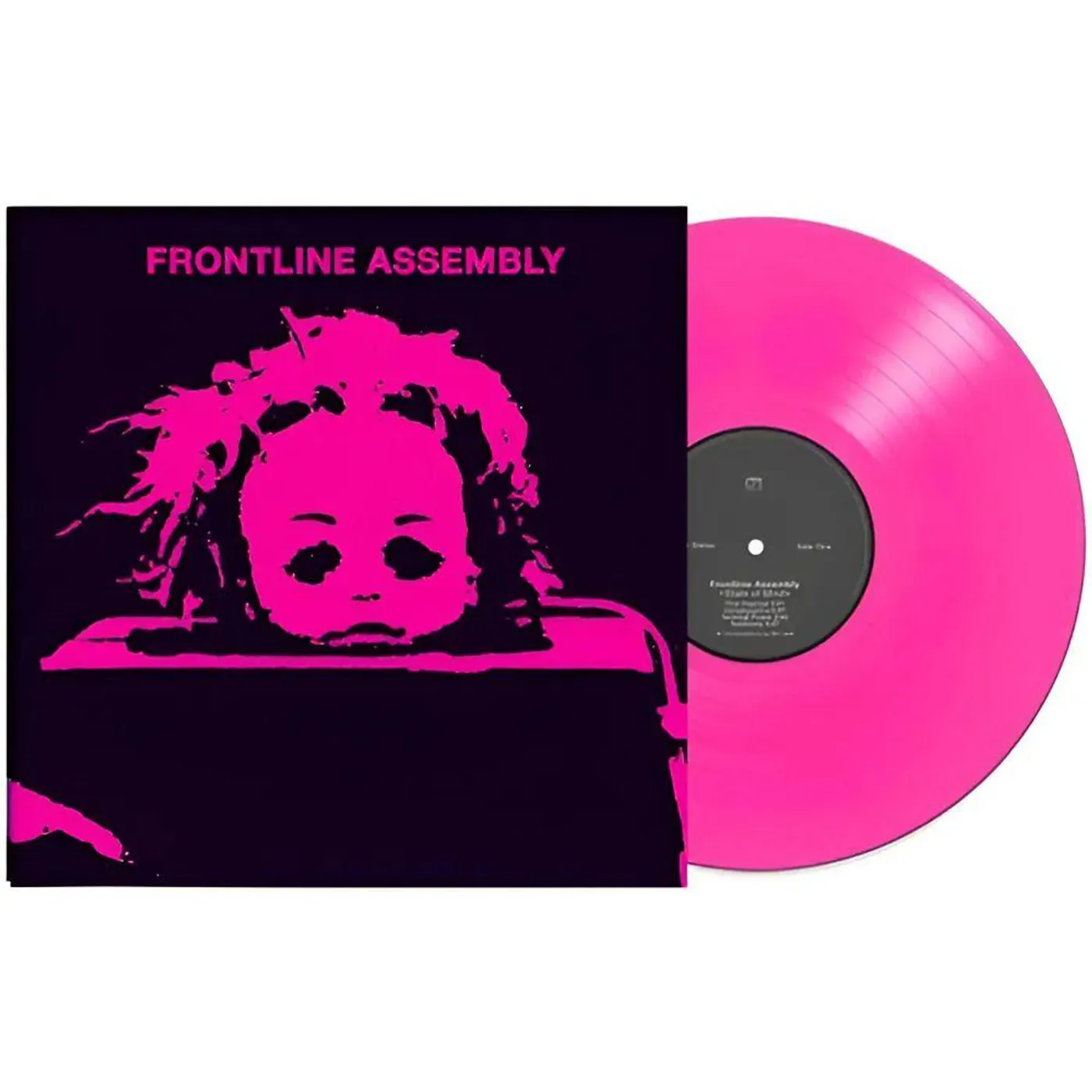 Frontline Assembly State Of Mind (Pink) Vinyl Record