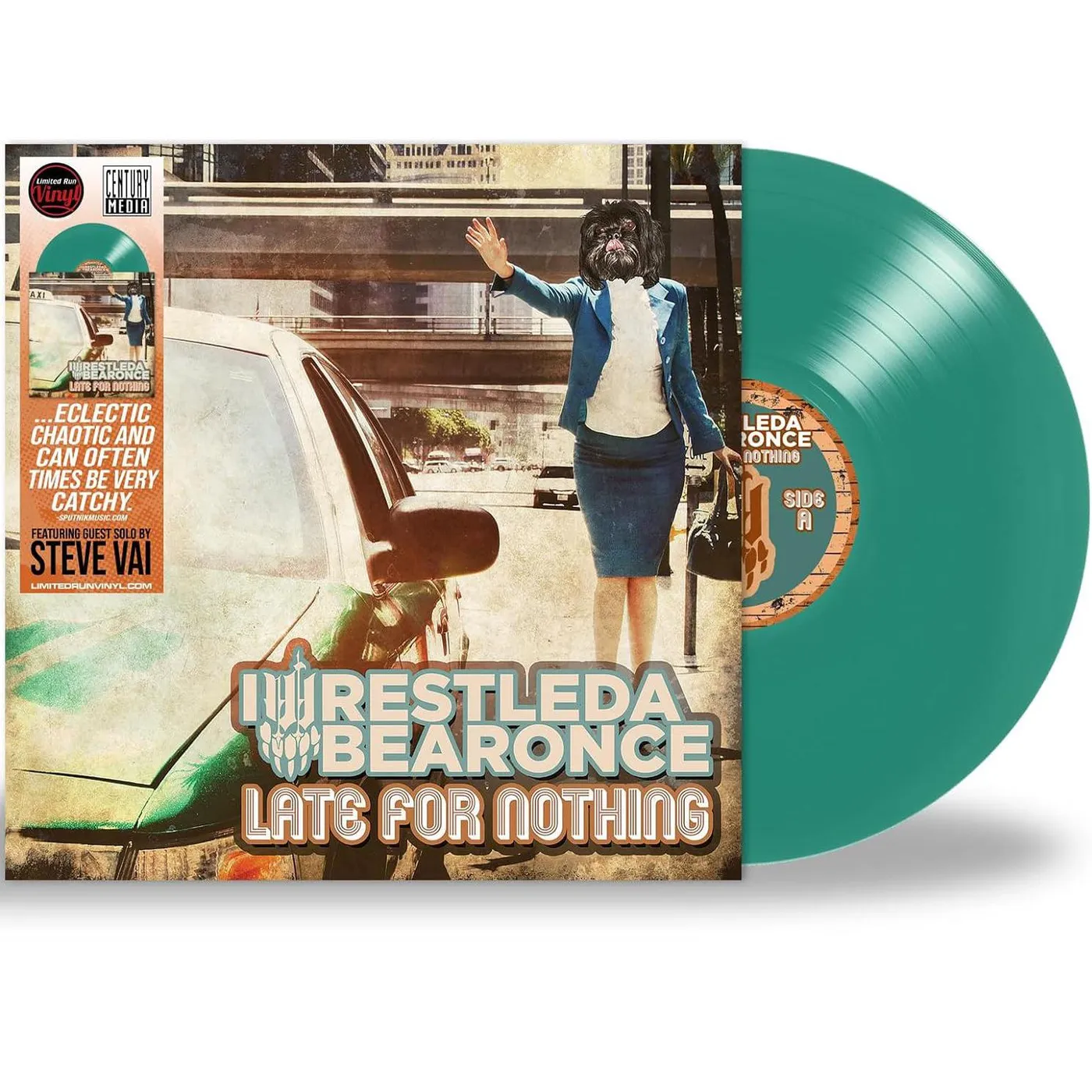 iwrestledabearonce Late For Nothing Vinyl Record