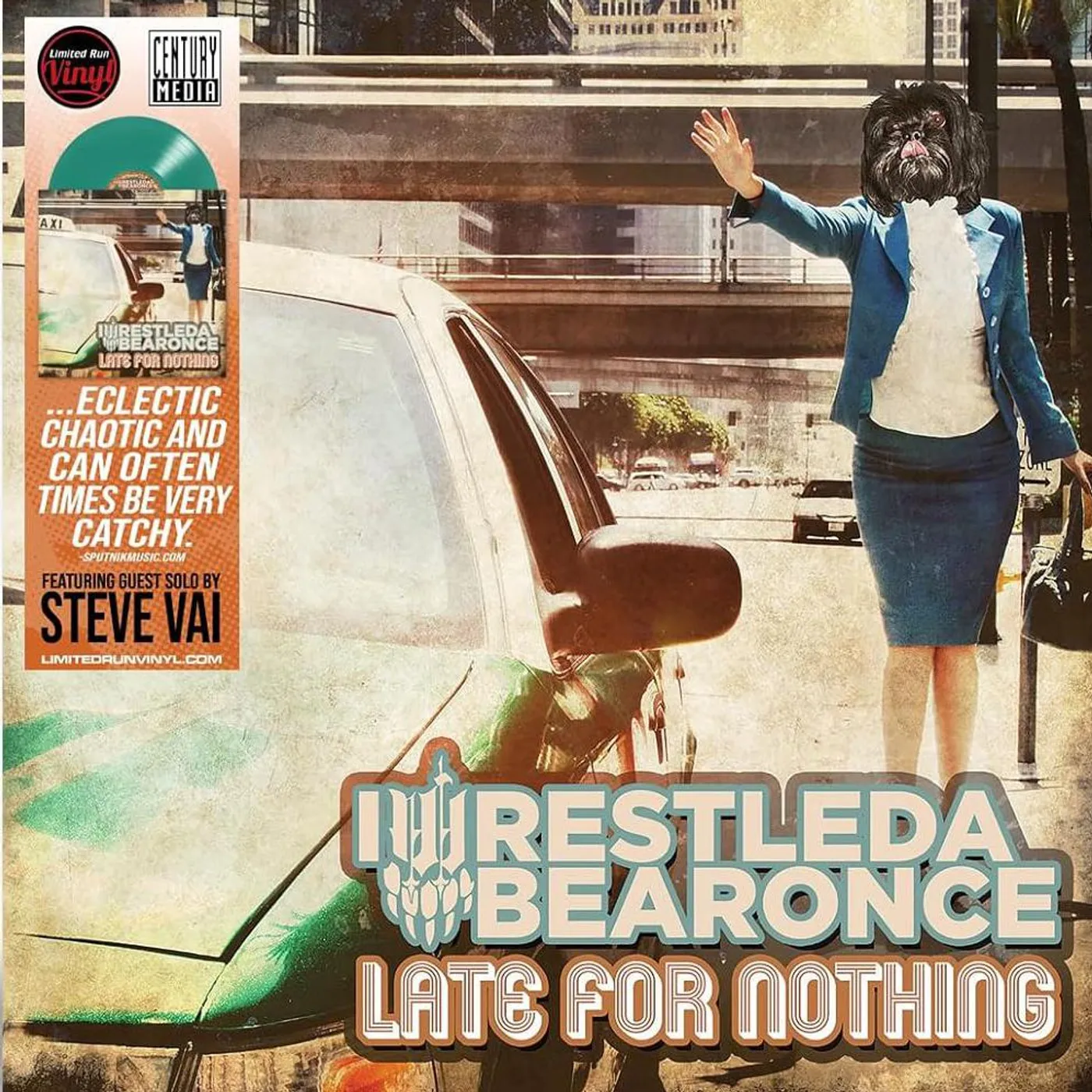 iwrestledabearonce Late For Nothing Vinyl Record