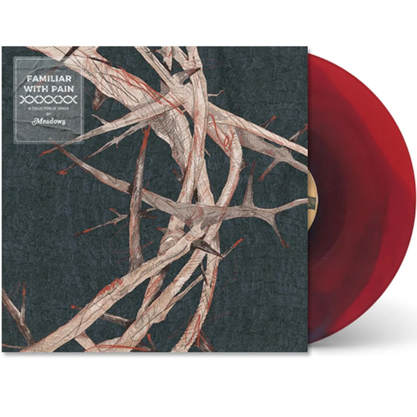 Meadows FAMILIAR WITH PAIN (REMEMBER RED VINYL) Vinyl Record