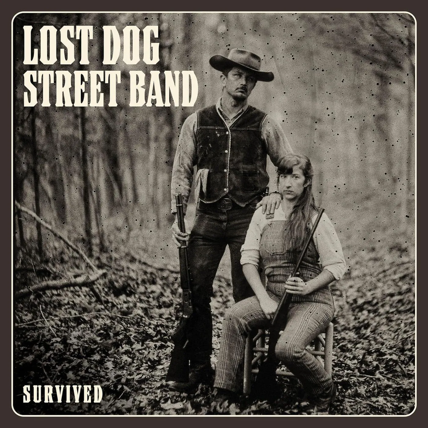 Lost Dog Street Band SURVIVED Vinyl Record