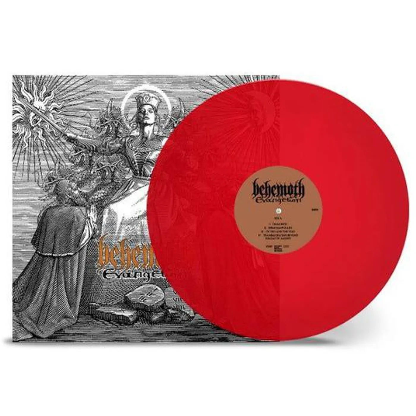 Behemoth Evangelion (Transparent Red) Vinyl Record