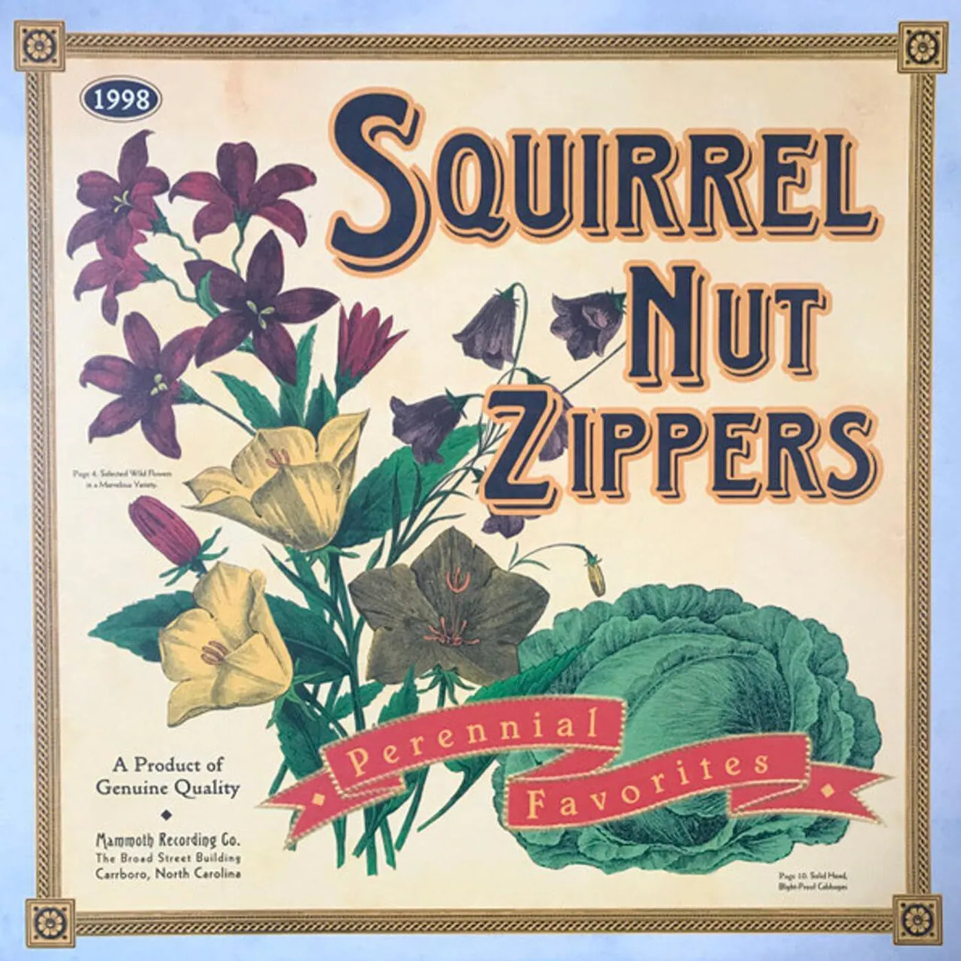 Squirrel Nut Zippers Perennial Favorites Vinyl Record