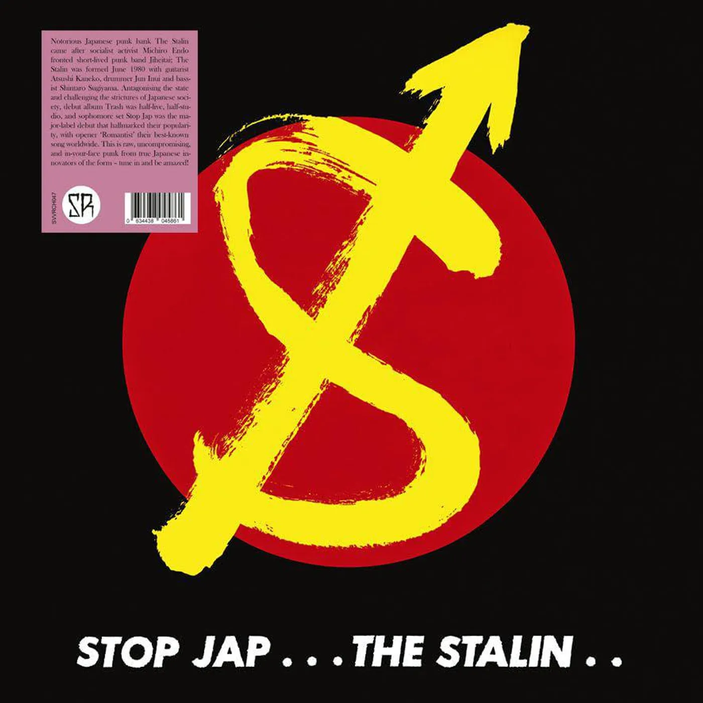 THE STALIN Stop Jap Vinyl Record