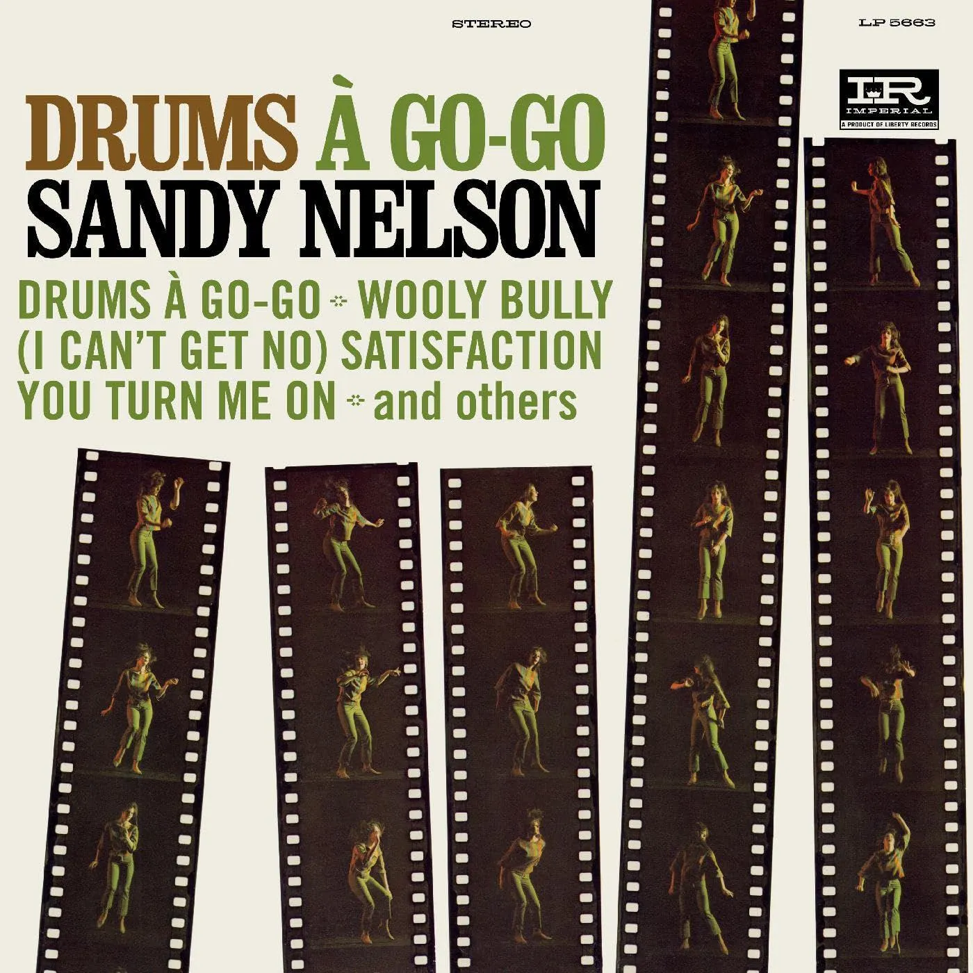 Sandy Nelson Drums A Go-go Vinyl Record