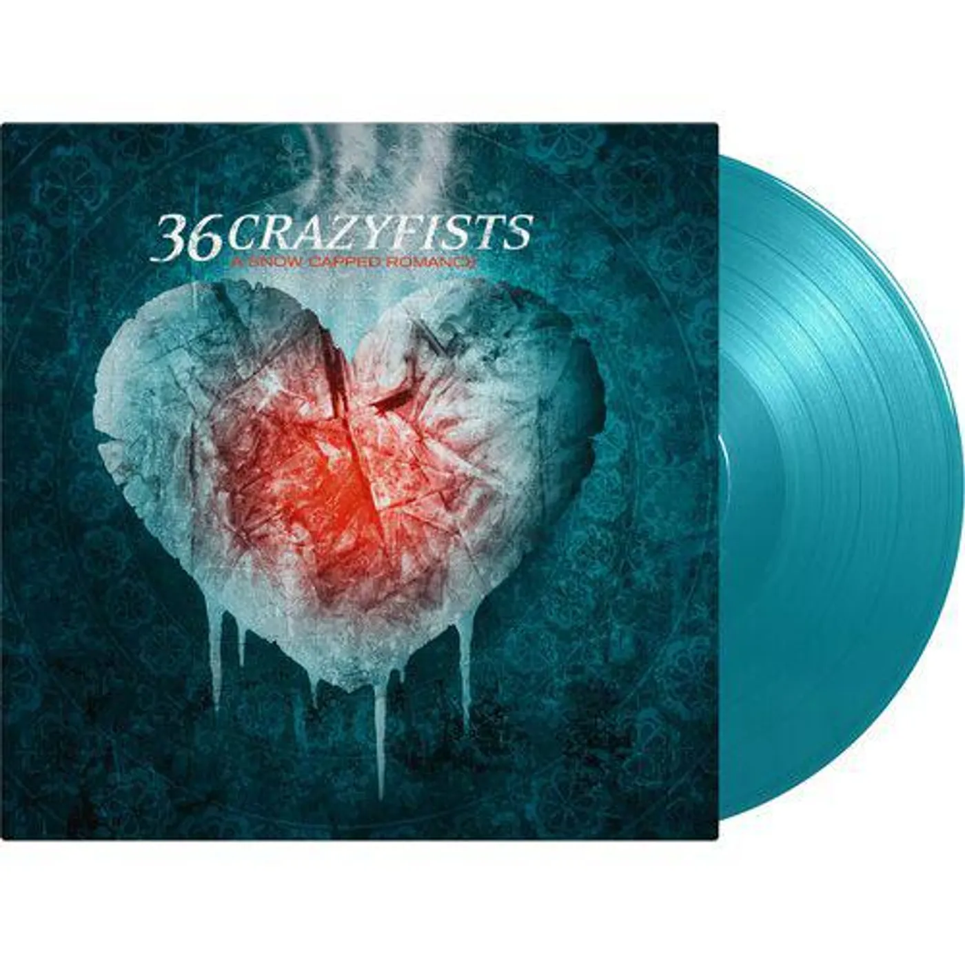 36 Crazyfists SNOW CAPPED ROMANCE (TURQUOISE VINYL/180G) Vinyl Record