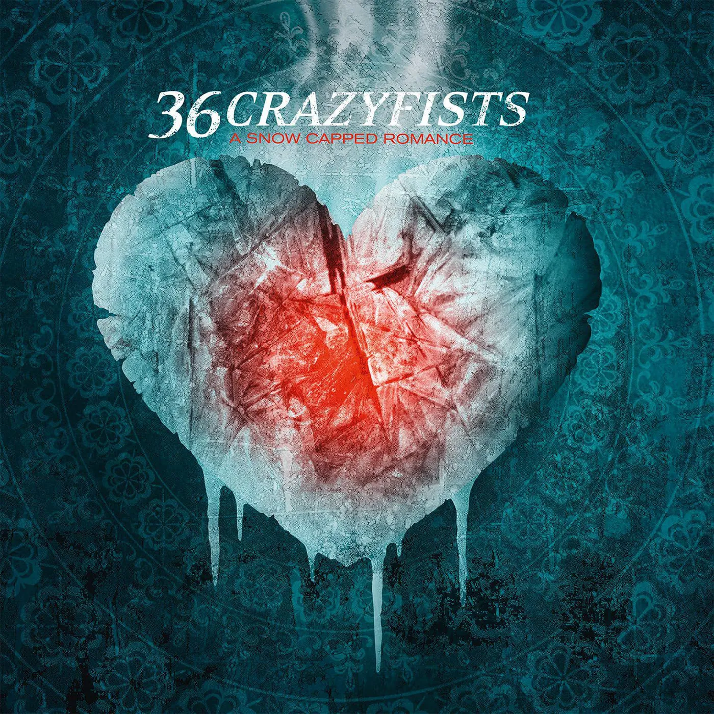 36 Crazyfists SNOW CAPPED ROMANCE (TURQUOISE VINYL/180G) Vinyl Record
