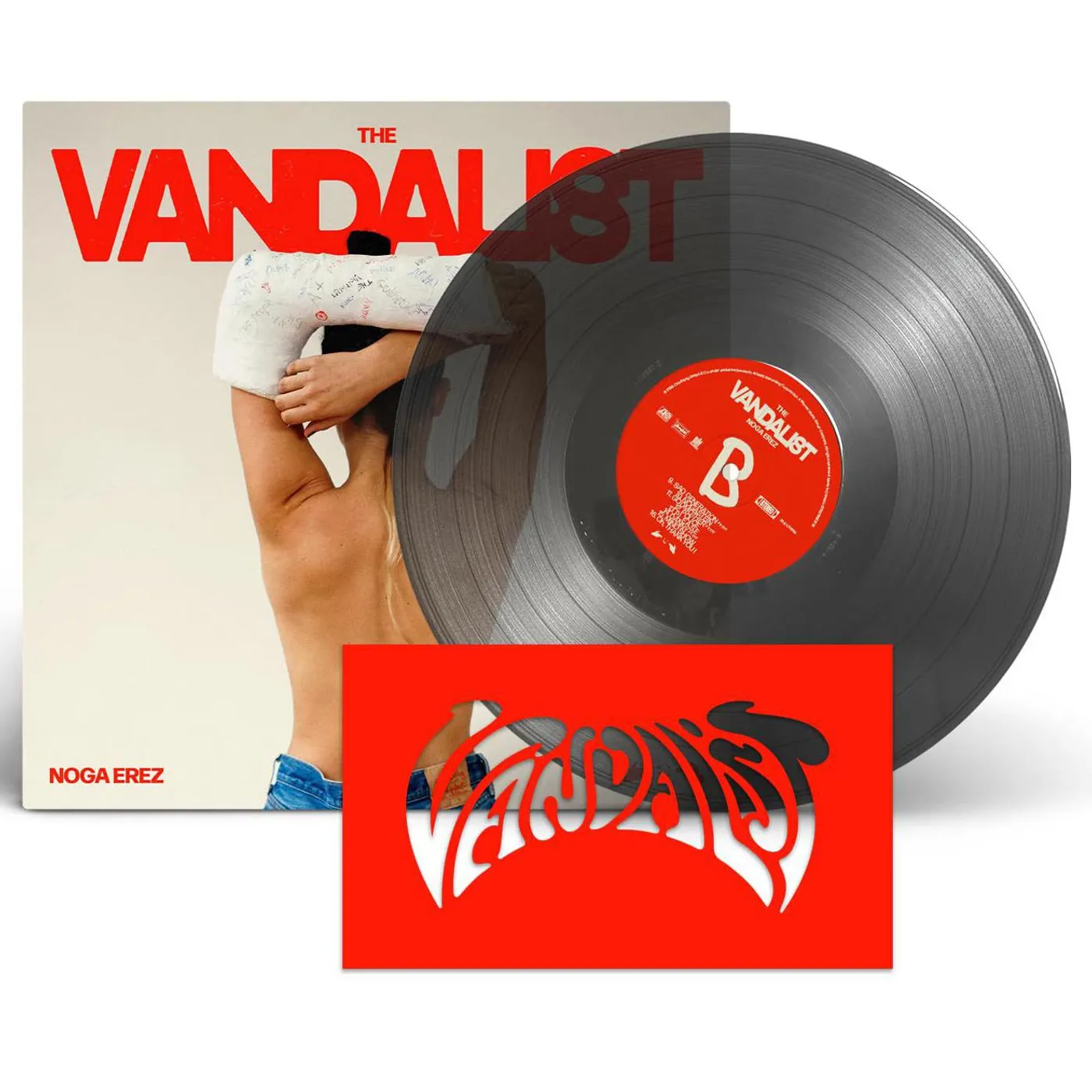 Noga Erez Vandalist (Black Ice) Vinyl Record