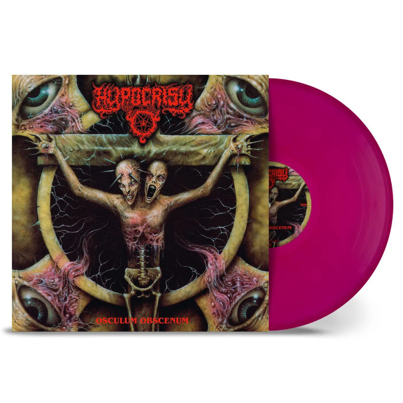Hypocrisy Osculum Obscenum (Purple) Vinyl Record