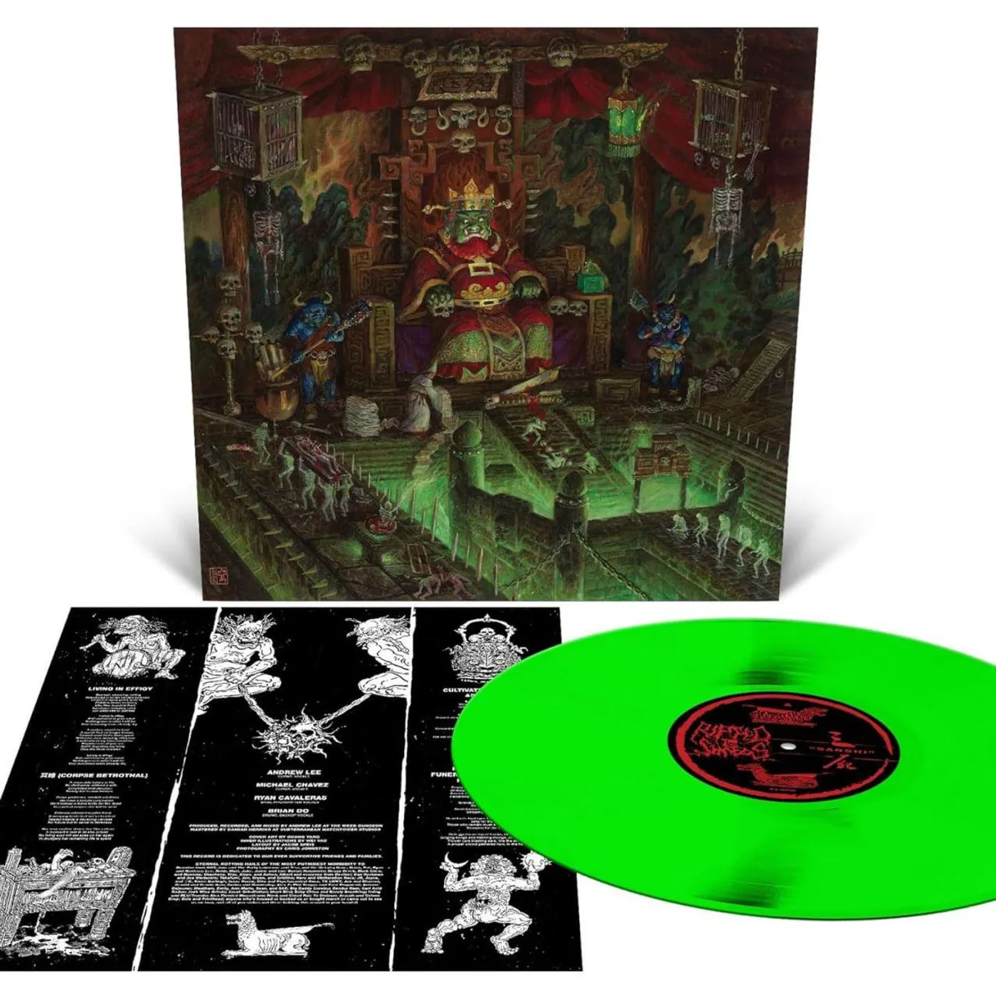 Ripped to Shreds Sanshi (Slime Green) Vinyl Record
