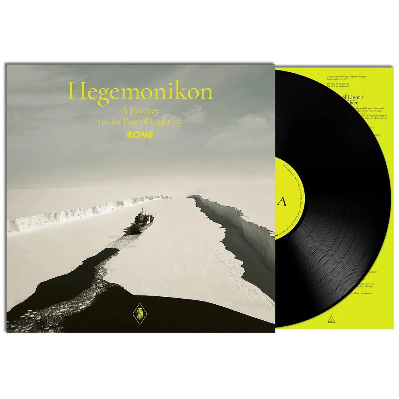 ROME Hegemonikon A Journey To The End Of Light Vinyl Record