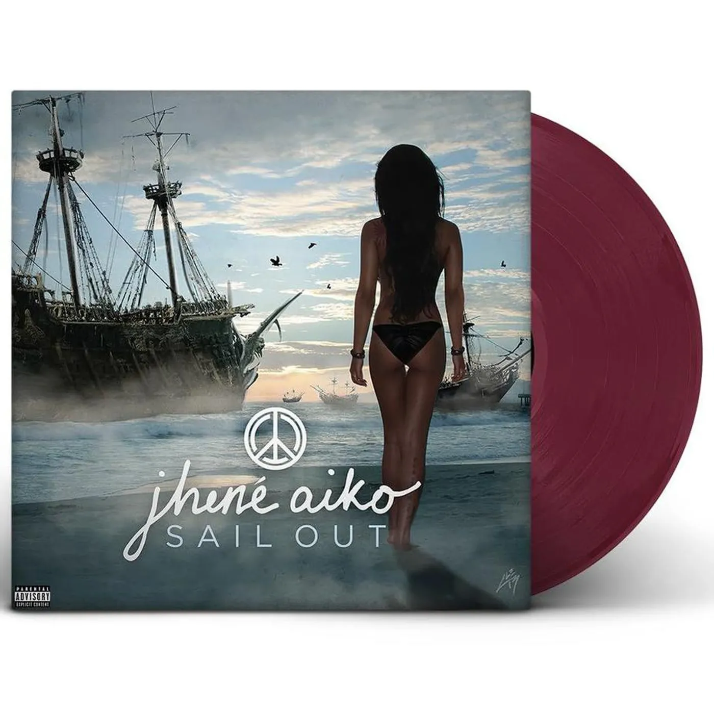 Jhené Aiko Sail Out (X) (Fruit Punch) (I) Vinyl Record