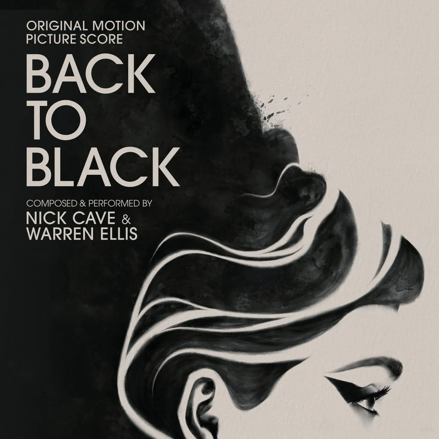 Nick Cave & Warren Ellis Back To Black Original Soundtrack (Crystal Clear) Vinyl Record