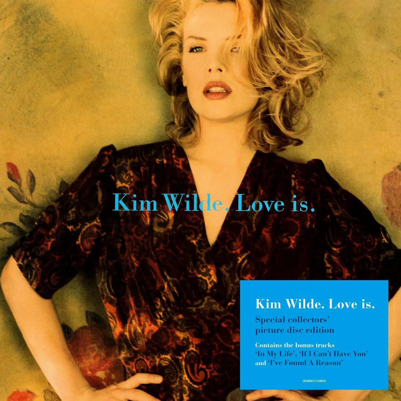 Kim Wilde Love Is (Picture Disc) Vinyl Record