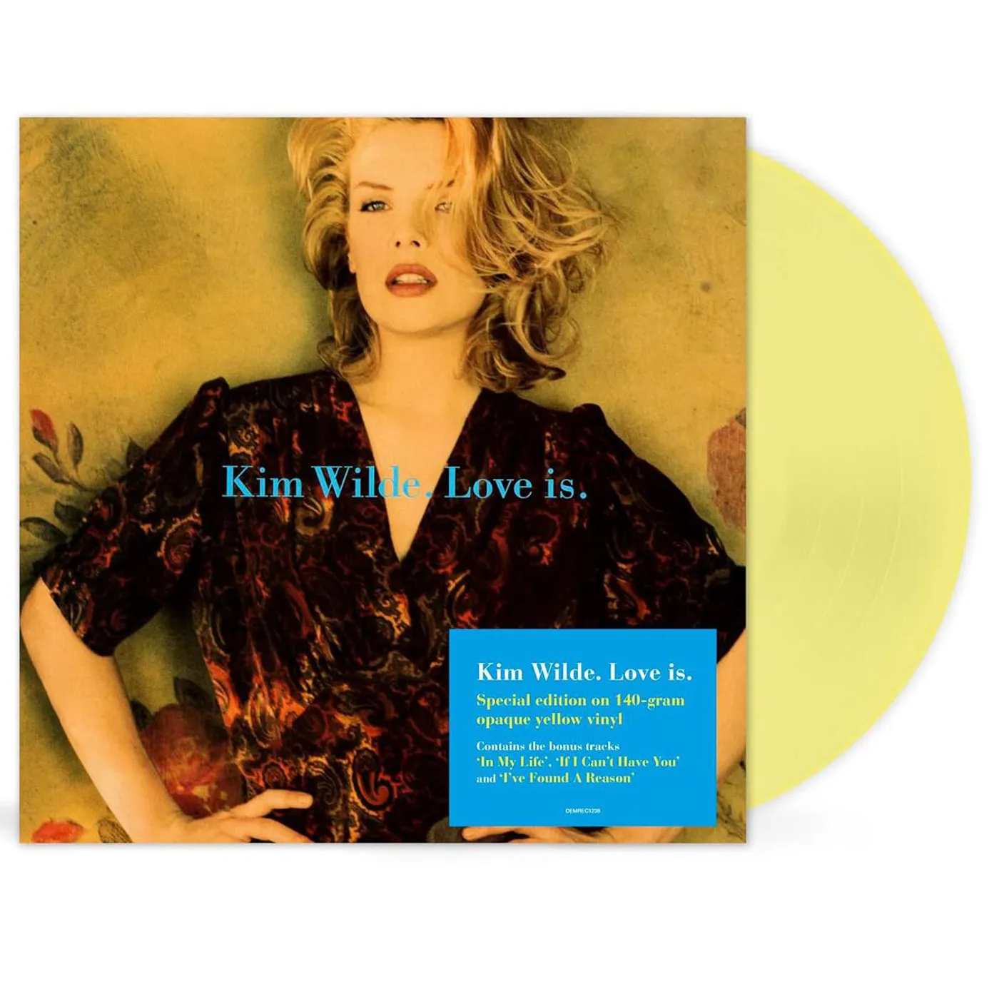 Kim Wilde  Love Is (Yellow) Vinyl Record
