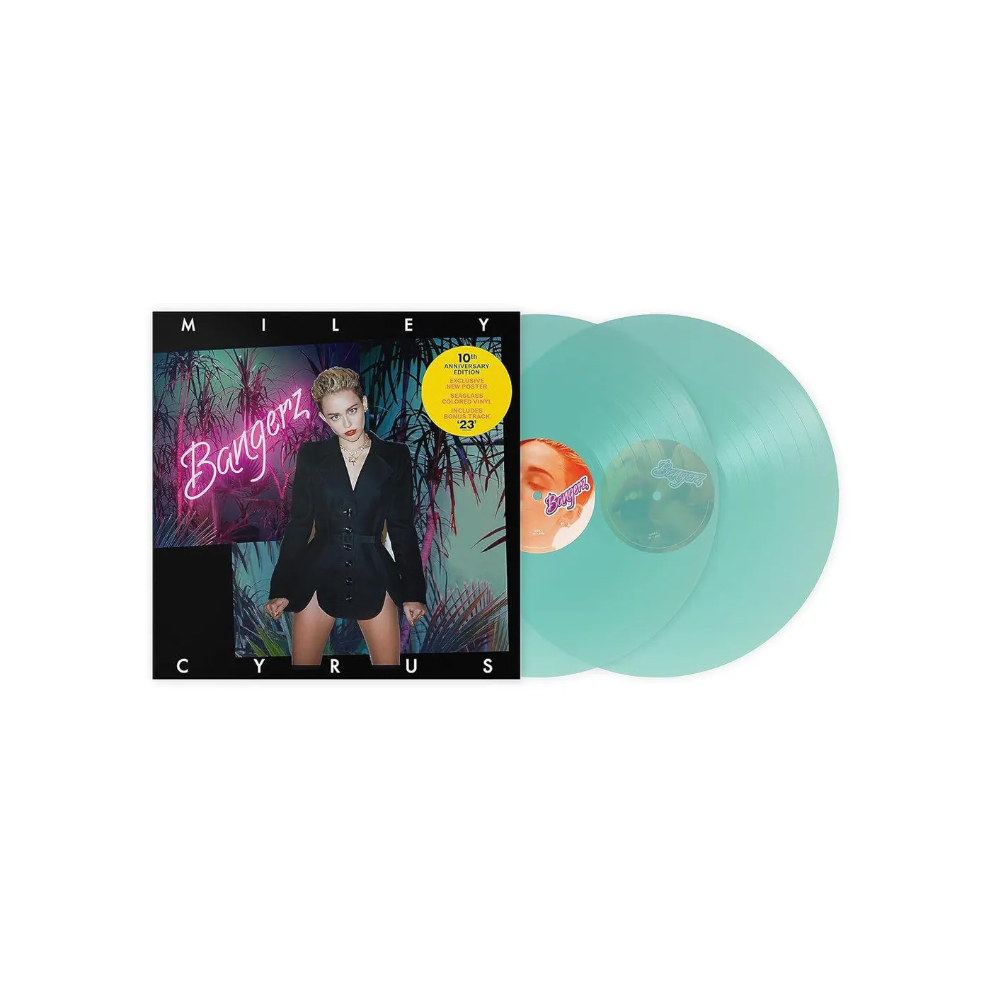 Miley Cyrus Bangerz (2lp/Sea Glass/Limited) Vinyl Record