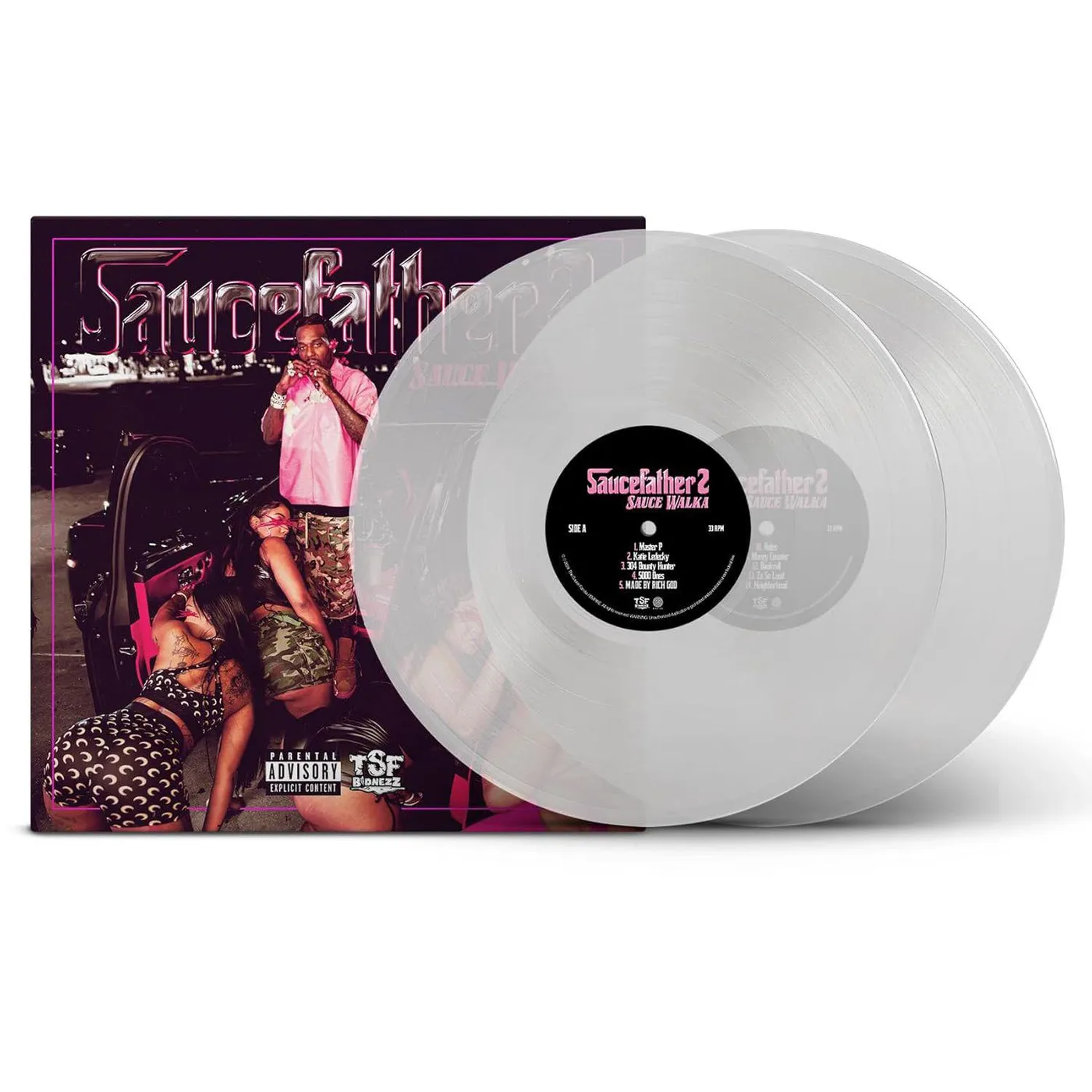 Sauce Walka Saucefather 2 (Clear/2LP) Vinyl Record