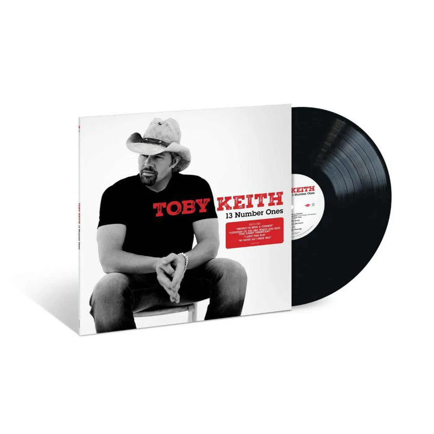 Toby Keith 13 Number Ones Vinyl Record