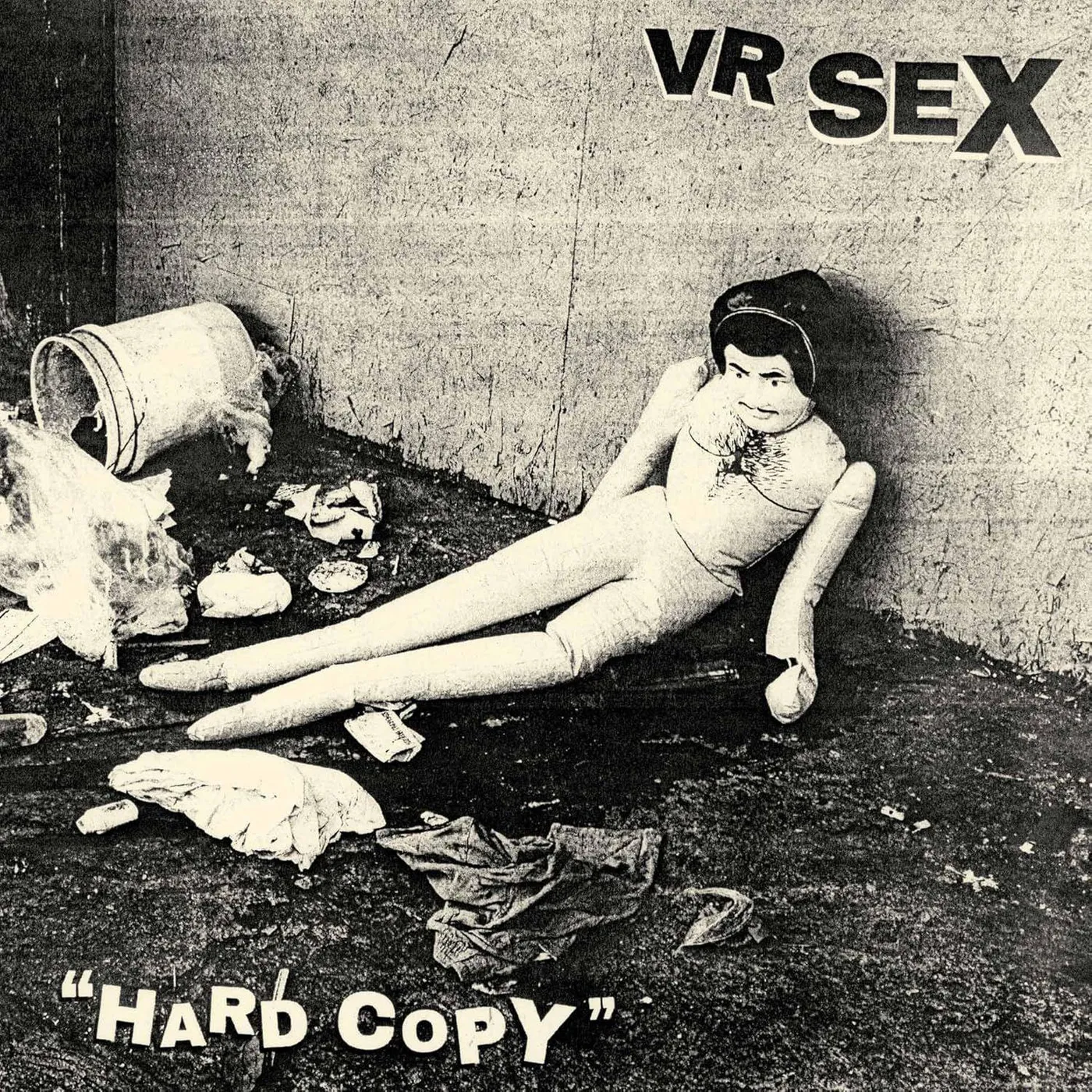 VR SEX Hard Copy (Black In Clear) Vinyl Record