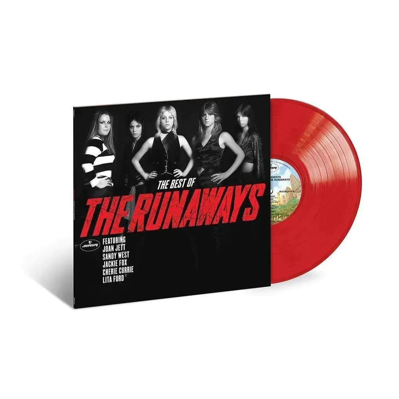 The Best Of The Runaways (Red) Vinyl Record