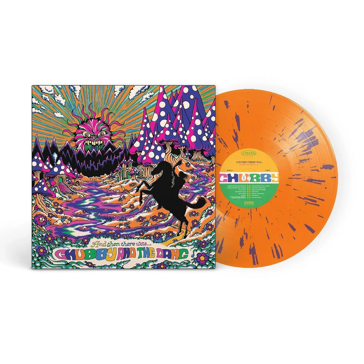 Chubby and the Gang And Then There Was (Orange Crush W/ Purple Splatter) Vinyl Record
