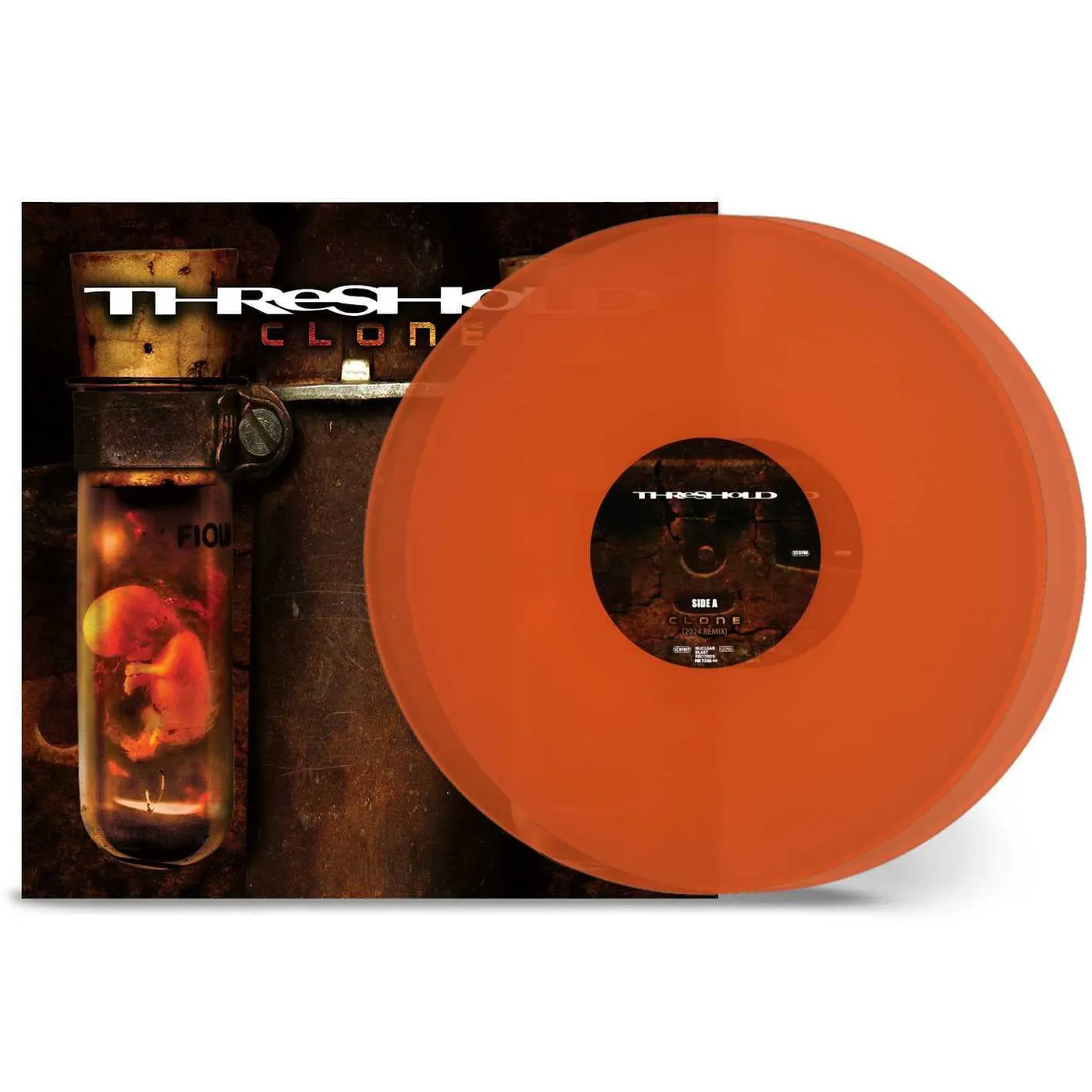 Threshold Clone (2024 Remix) (Transparent Orange) Vinyl Record