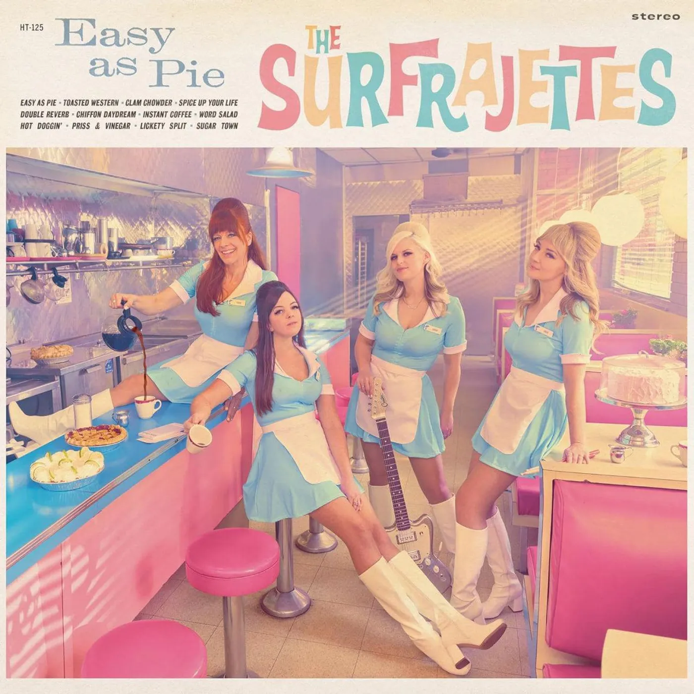 The Surfrajettes Easy as Pie (Key Lime) Vinyl Record