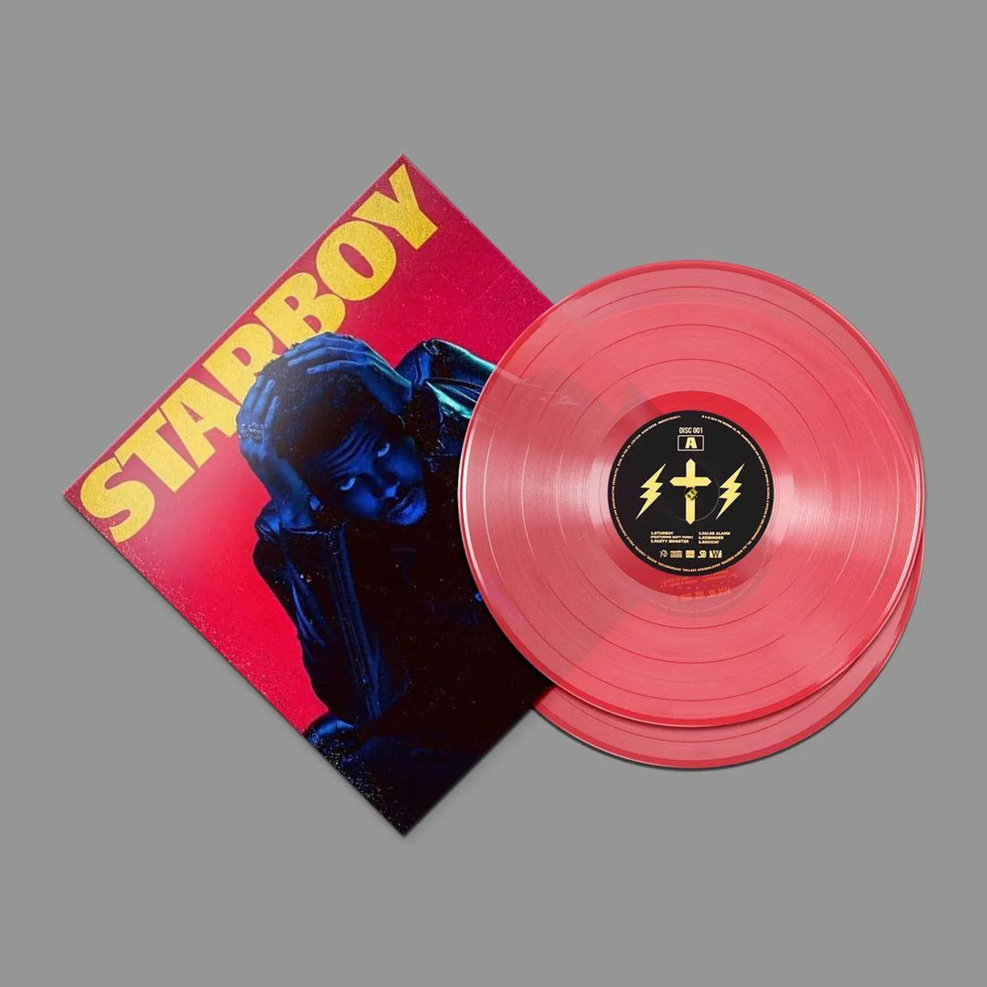 The Weeknd Starboy (2LP/Explicit Content/Translucent Red/Limited) Vinyl Record