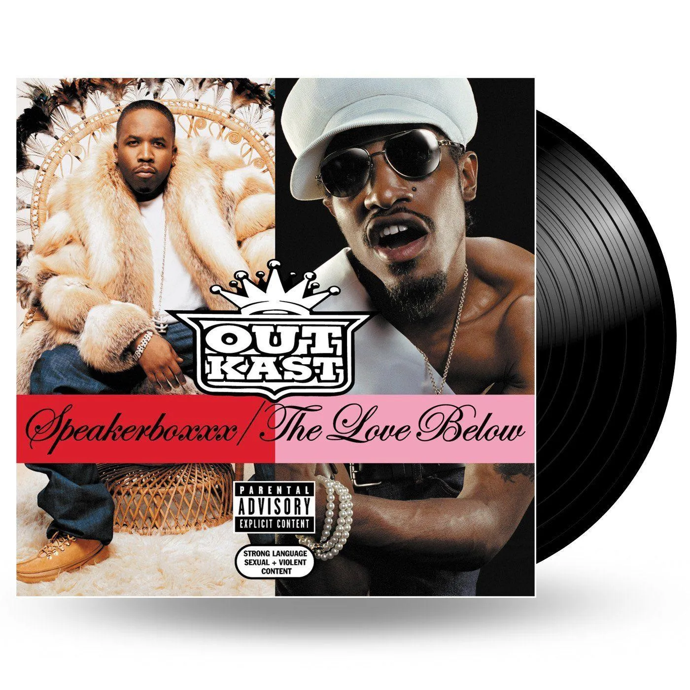 Outkast SPEAKERBOXXX: LOVE BELOW Vinyl Record