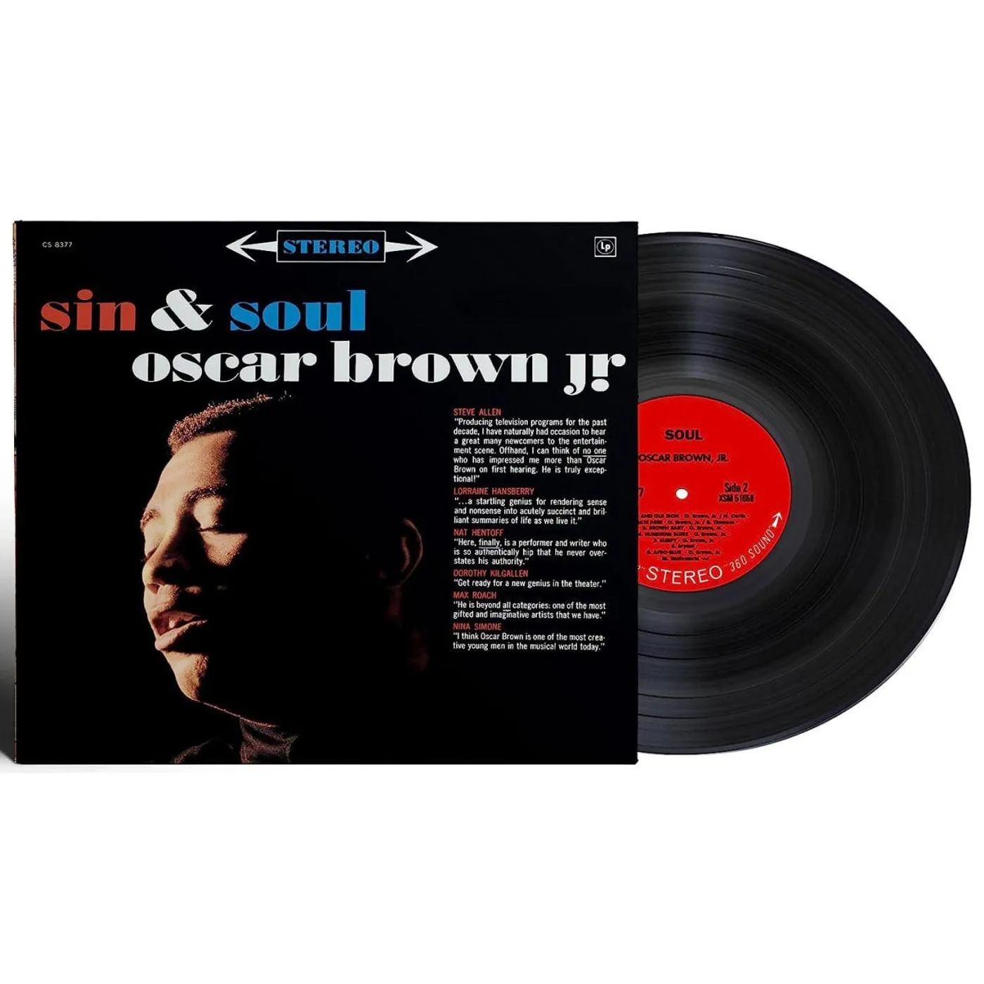 Oscar Brown, Jr. Sin And Soul Vinyl Record