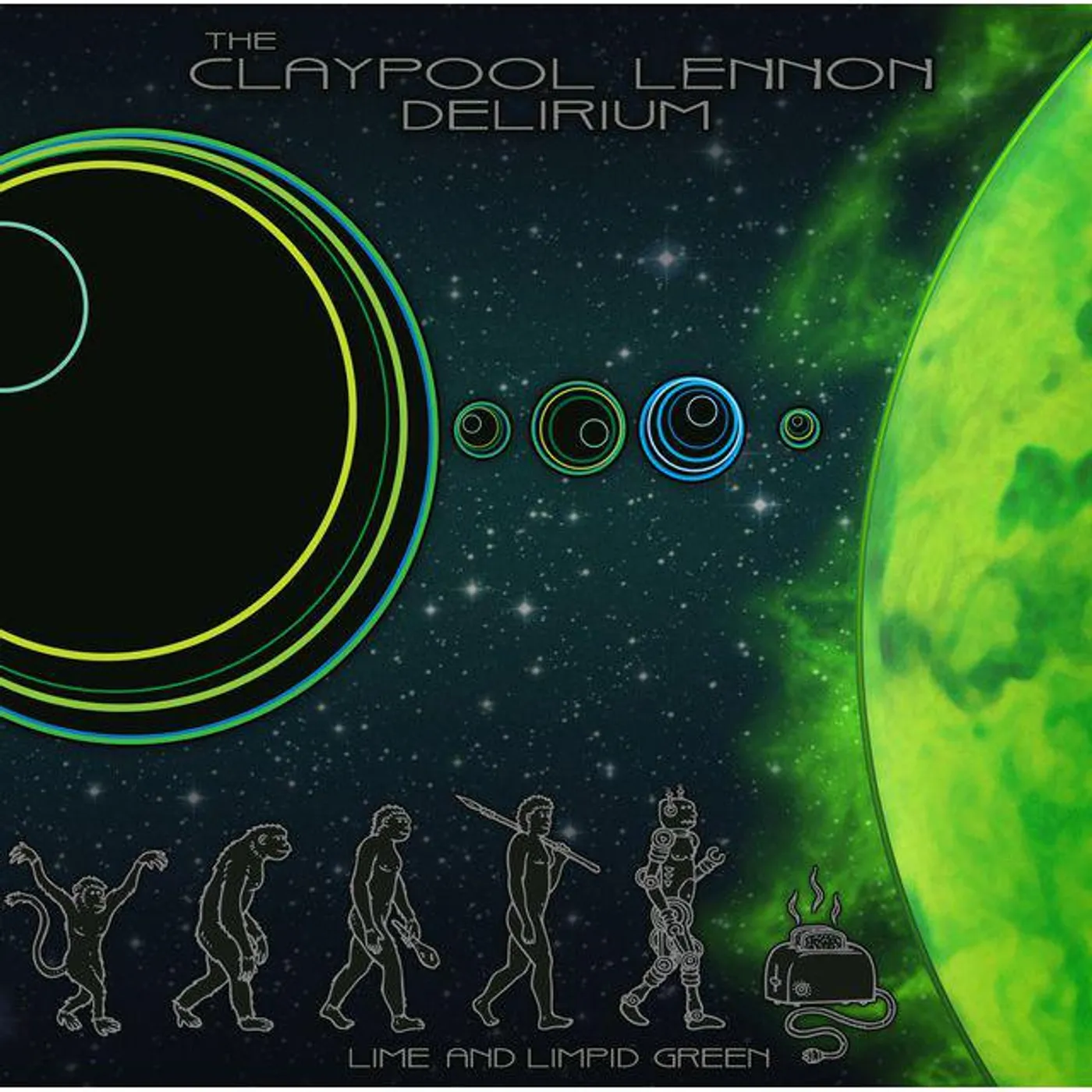 The Claypool Lennon Delirium Lime & Limpid Green Vinyl Record
