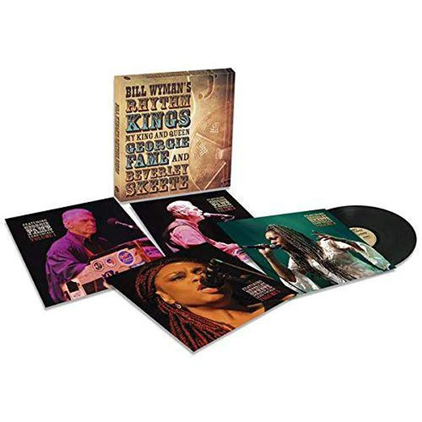 Bill Wyman's Rhythm Kings My King & Queen: Georgie Fame & Beverley Skeete (4LP/Box Set) Vinyl Record