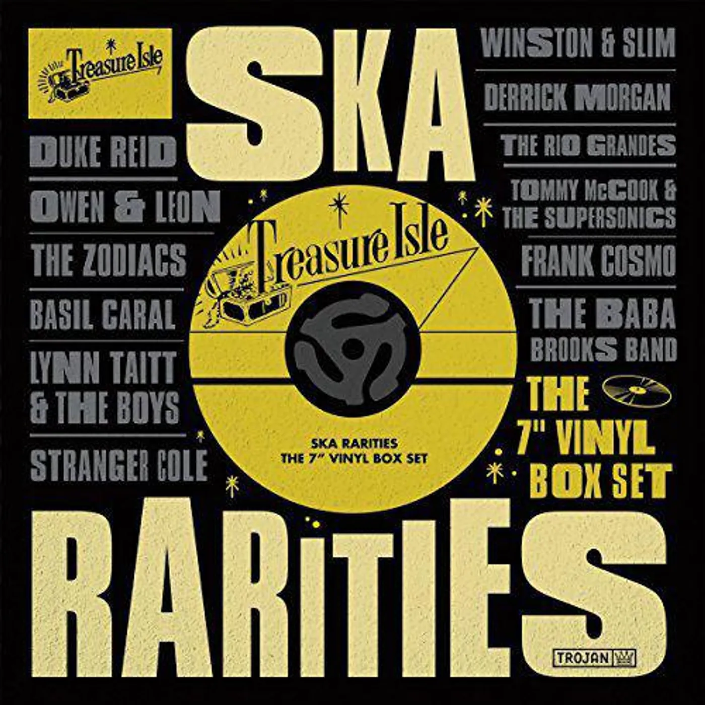TREASURE ISLE SKA RARITIES: 7 VINYL BOX SET / VAR