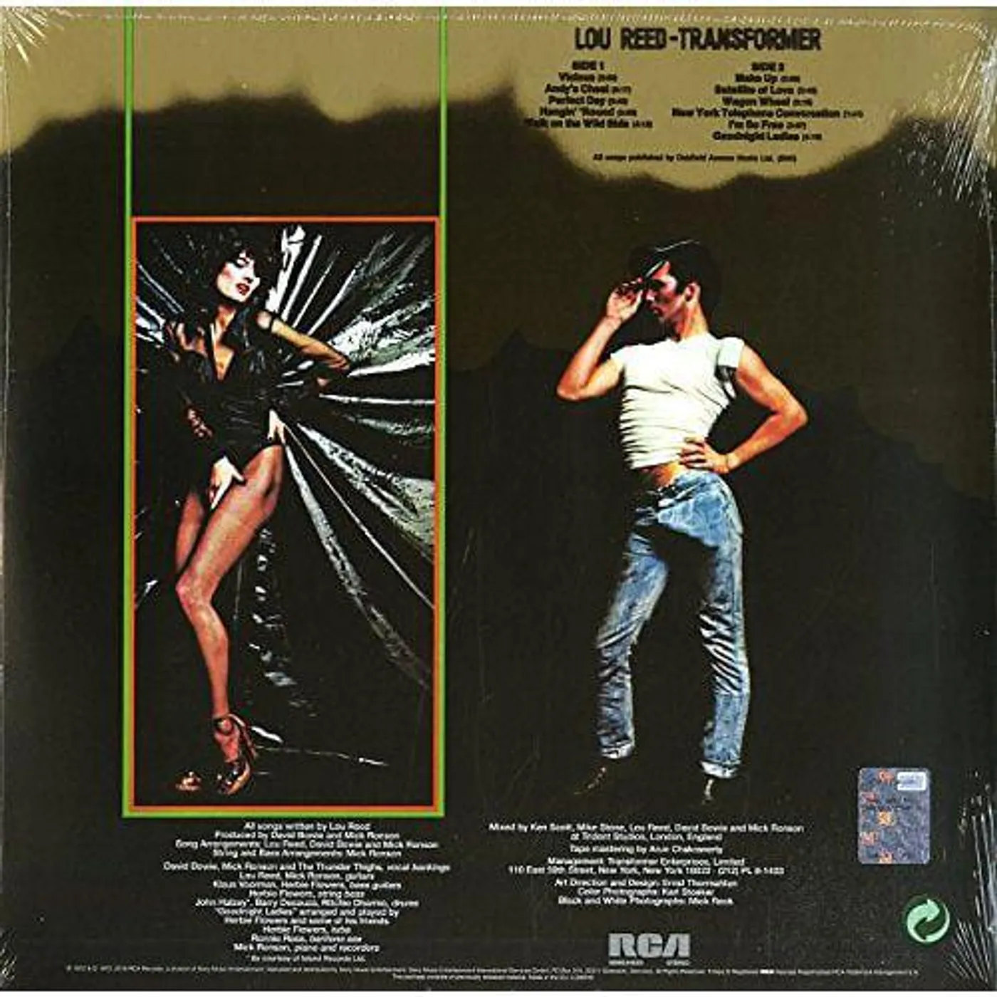 Lou Reed Transformer (150g/Remastered) Vinyl Record