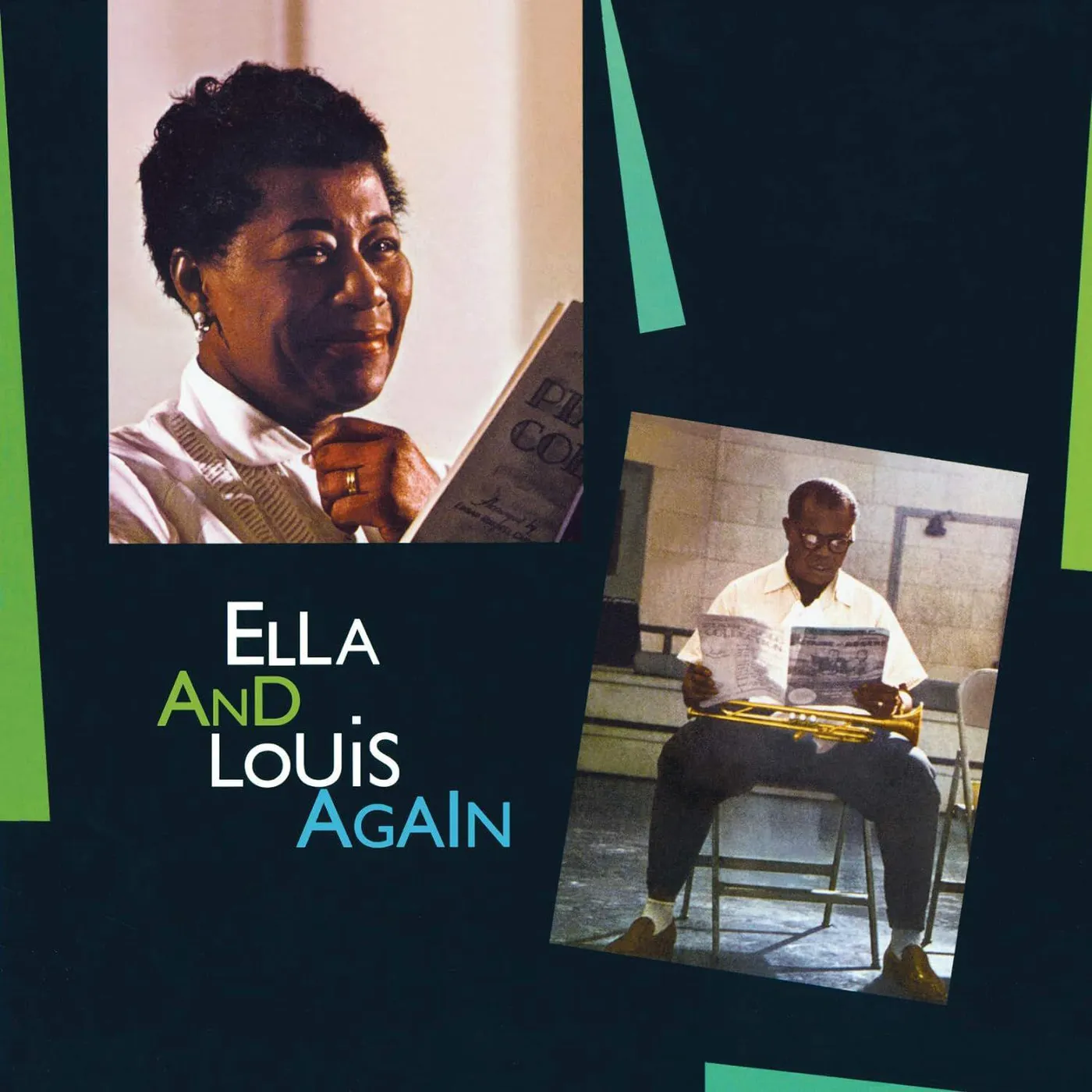 Ella Fitzgerald & Louis Armstrong Again (Limited/180g/Green) Vinyl Record