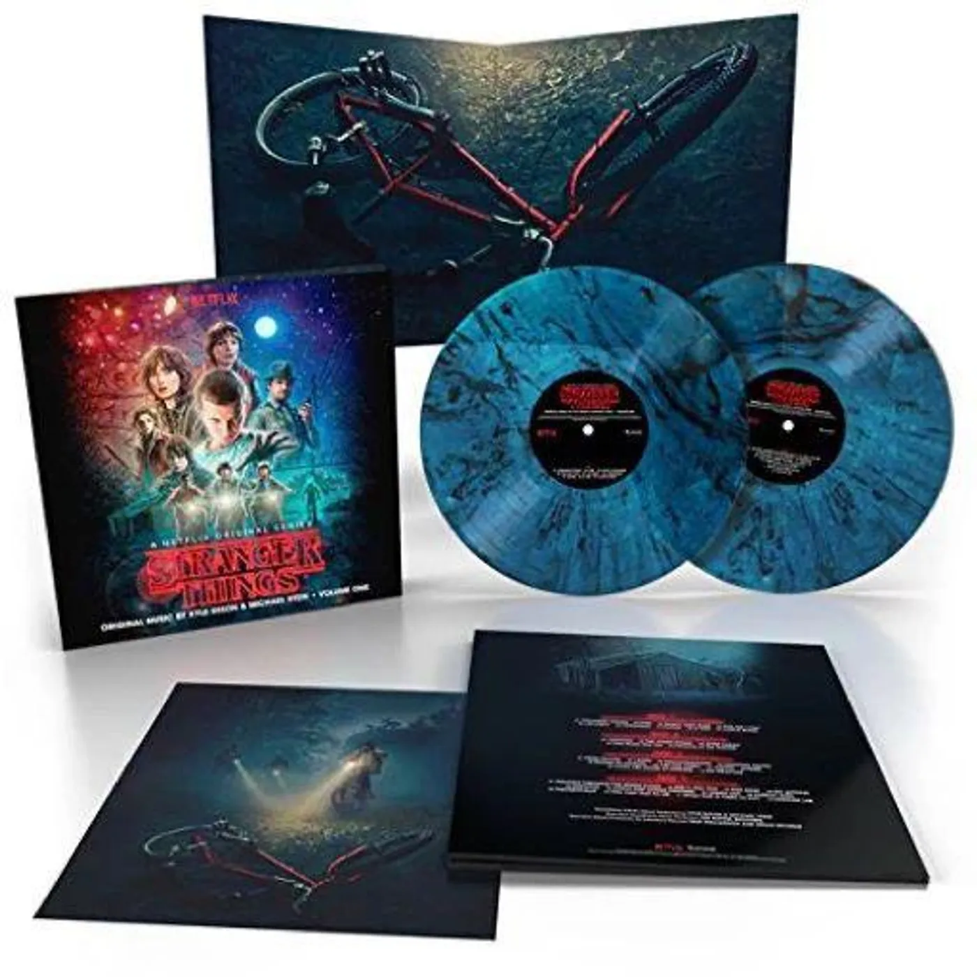 Kyle Dixon Stranger Things 1 (Netflix Original Series) (Limited Edition Transdimensional Blue) Vinyl Record