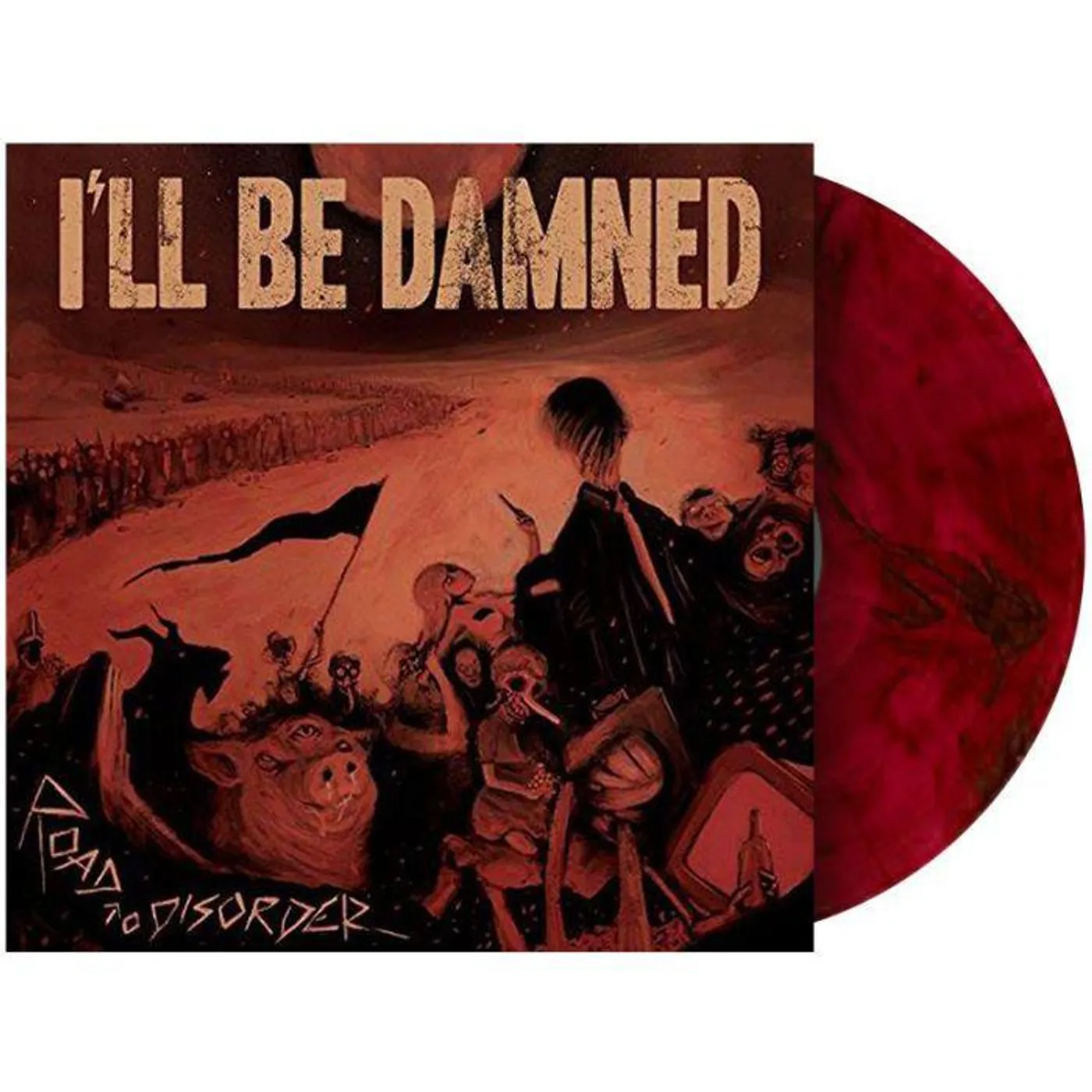 I’LL BE DAMNED Road To Disorder - Gatefold Limited Edition Colored Vinyl Record
