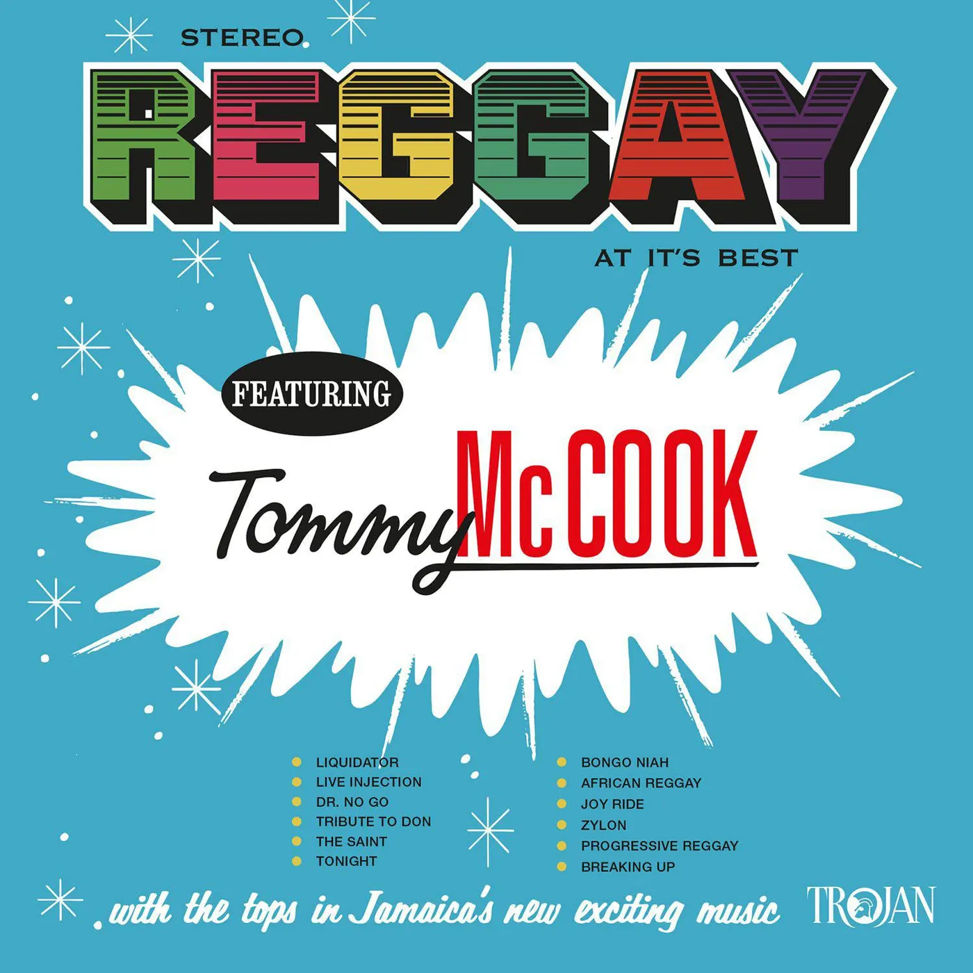 Tommy McCook Reggay At It's Best Vinyl Record