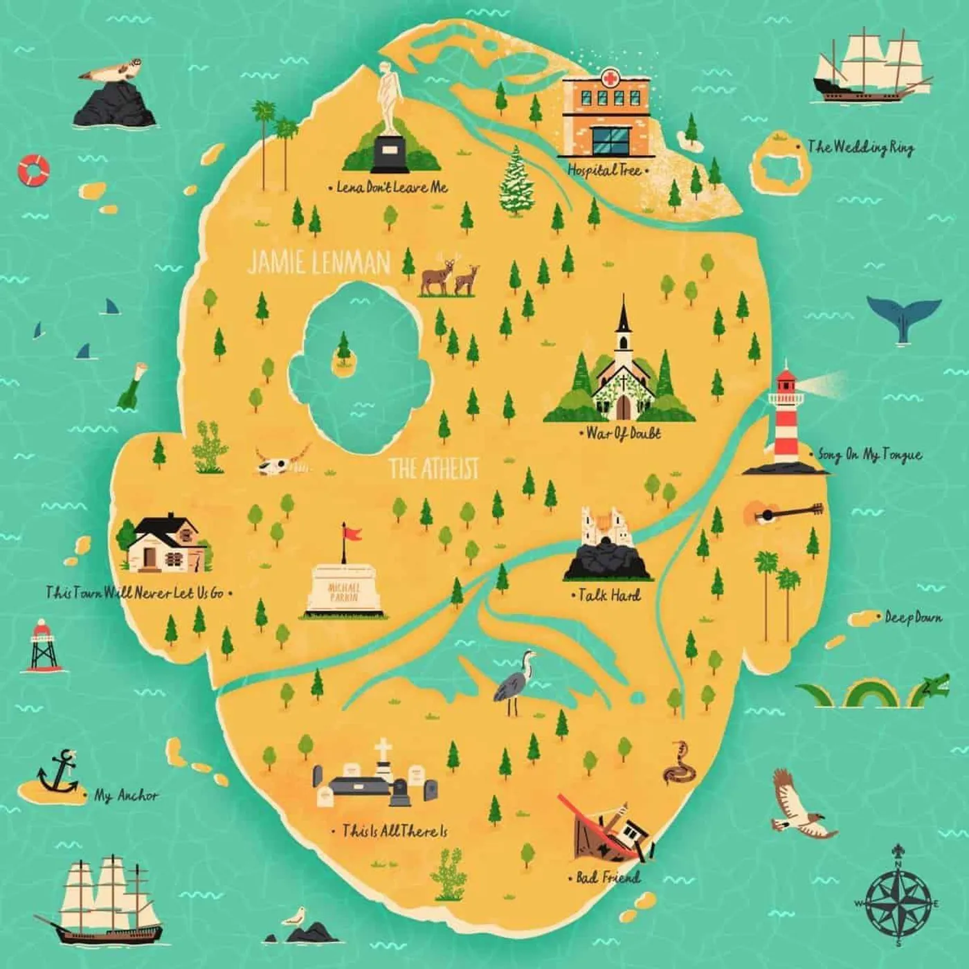 Jamie Lenman Atheist vinyl record