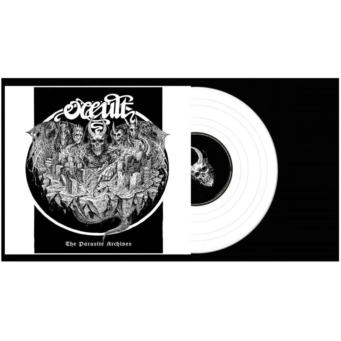 Occult The Parasite Archives (White Colored Vinyl) Vinyl Record