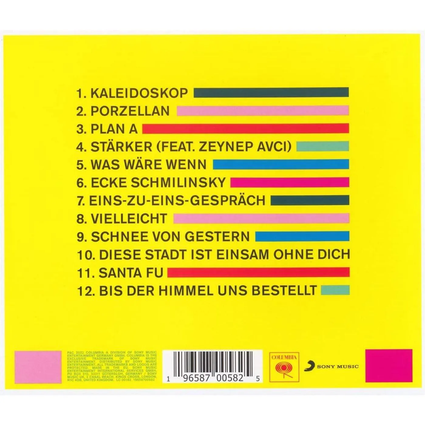 Johannes Oerding PLAN A CD