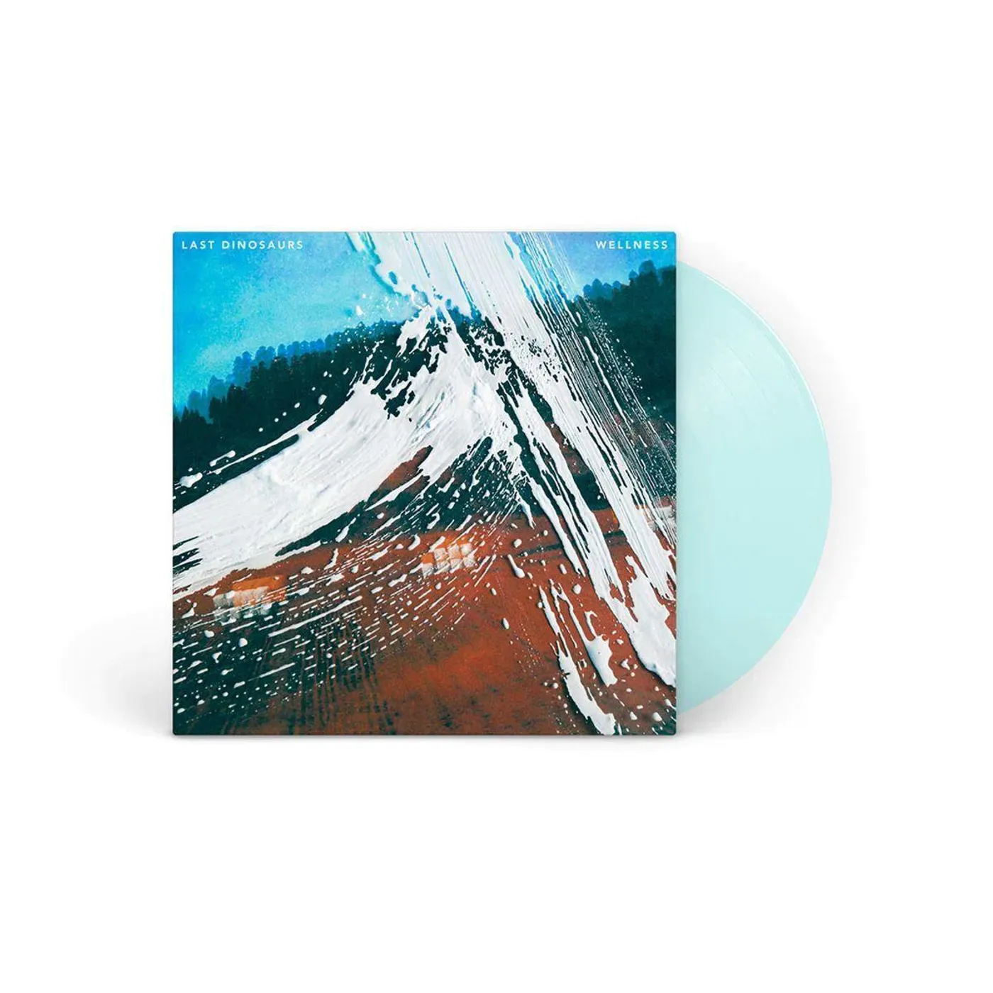 Last Dinosaurs Wellness (Blue Cyan Translucent) Vinyl Record