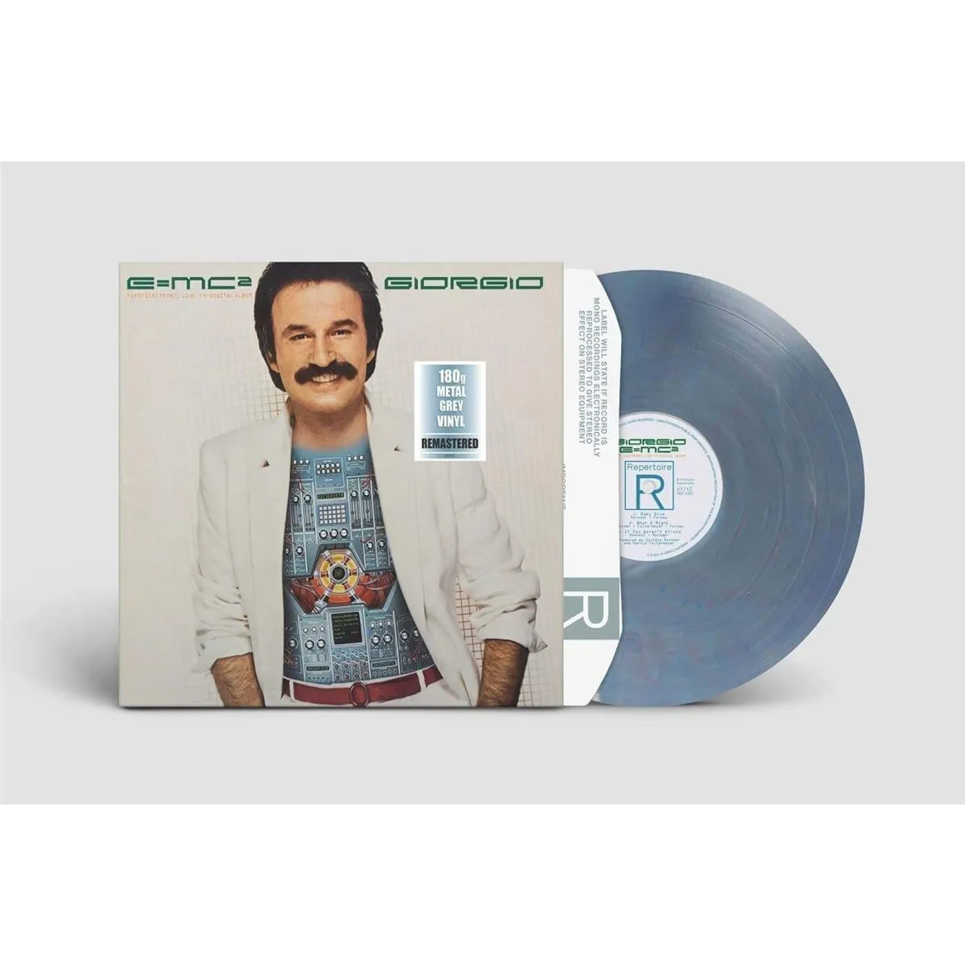 Giorgio Moroder E=MC2 (Grey) Vinyl Record