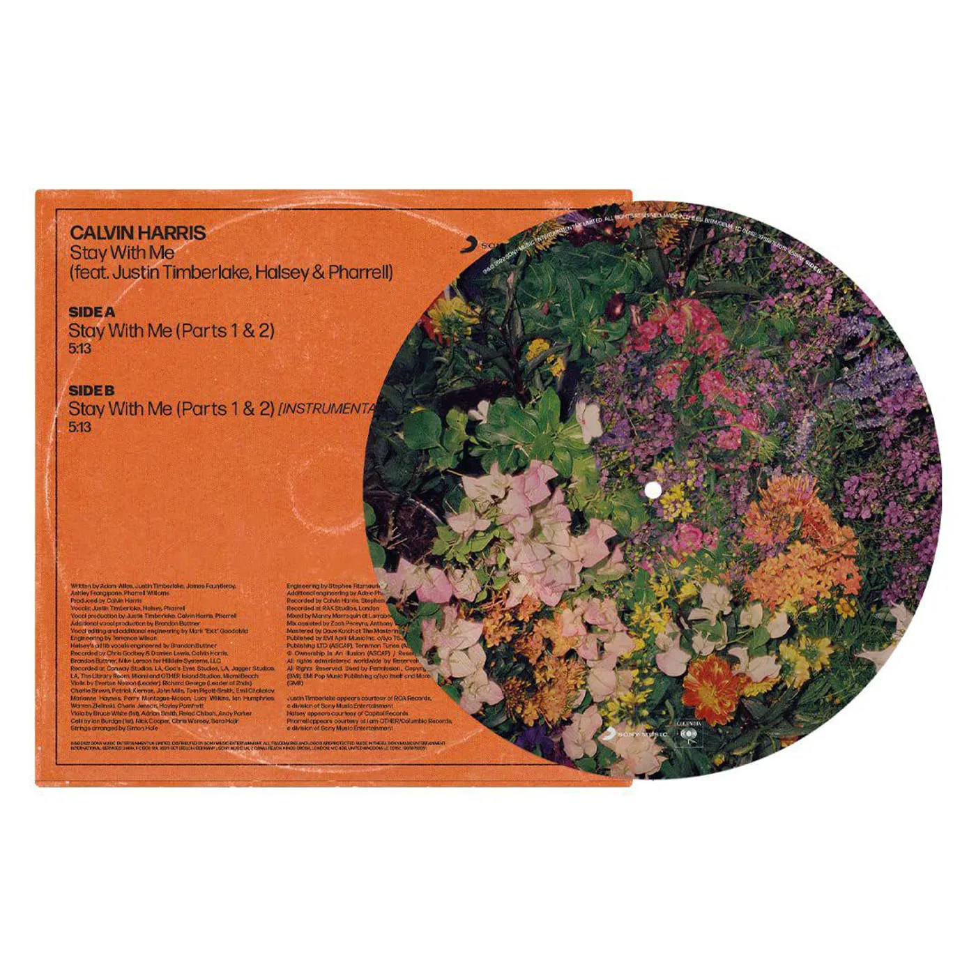 Calvin Harris Stay With Me Vinyl Record