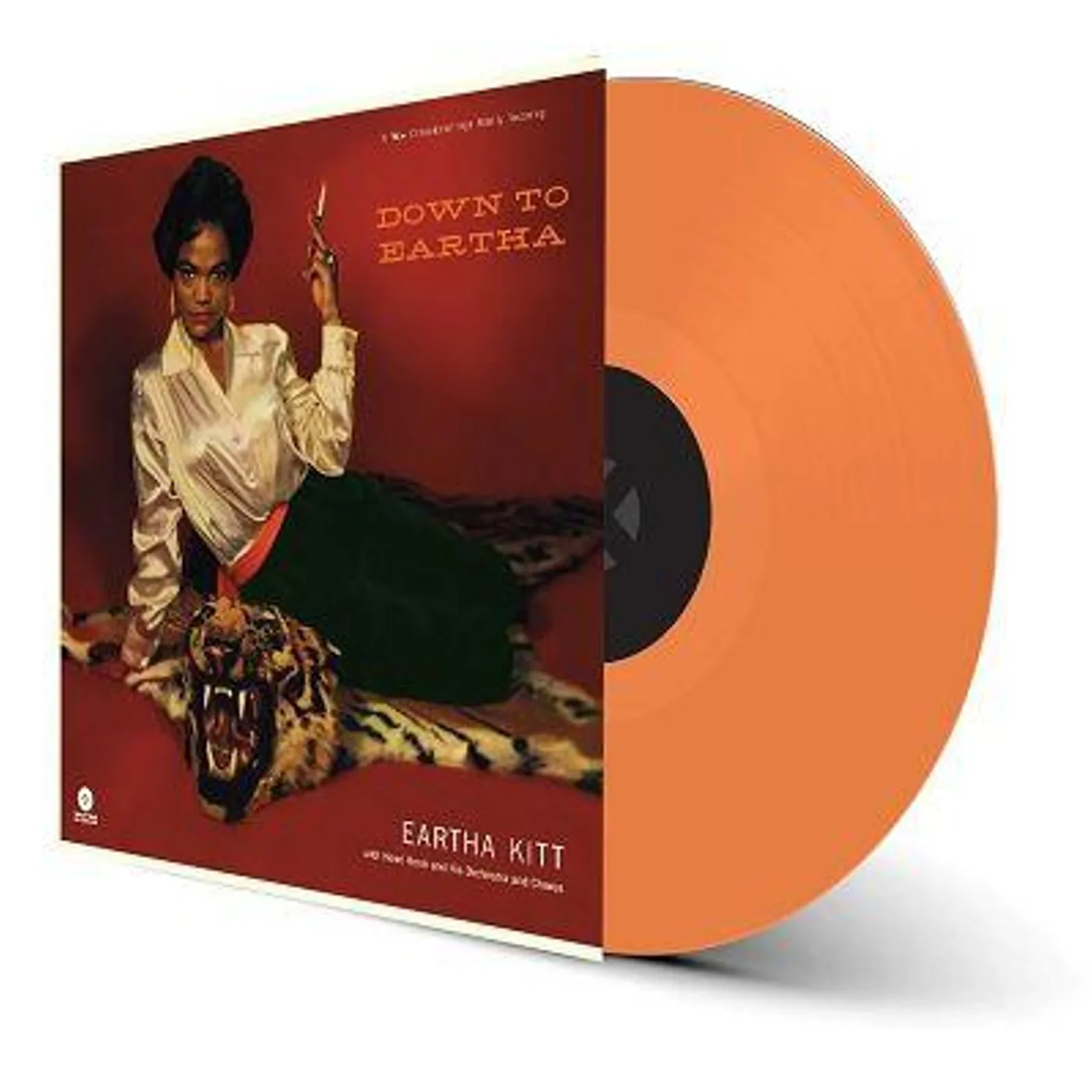 Eartha Kitt Down To Eartha Vinyl Record - Colored Vinyl, Limited Edition, 180 Gram Pressing, Orange Vinyl, Spain Release