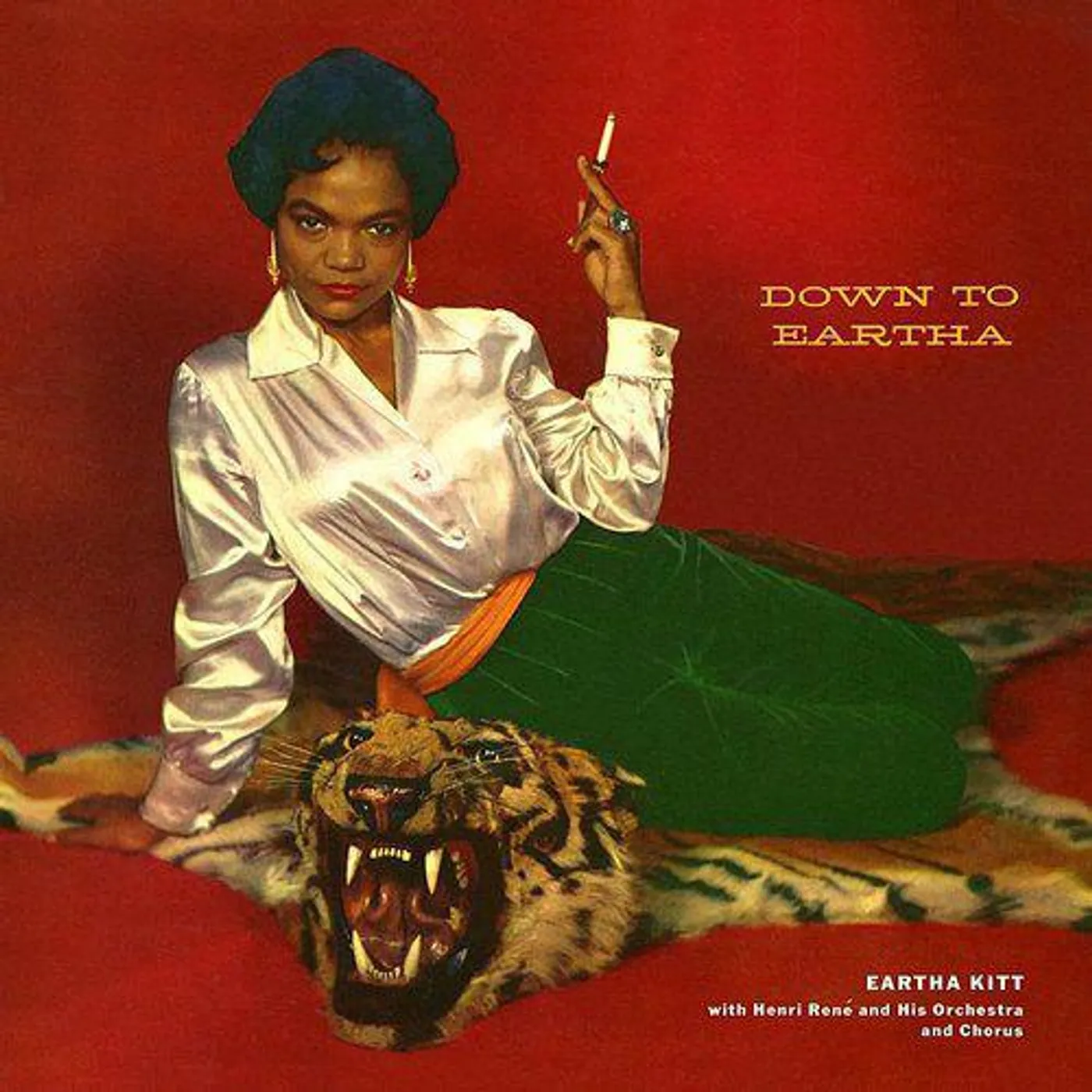 Eartha Kitt Down To Eartha Vinyl Record - Colored Vinyl, Limited Edition, 180 Gram Pressing, Orange Vinyl, Spain Release