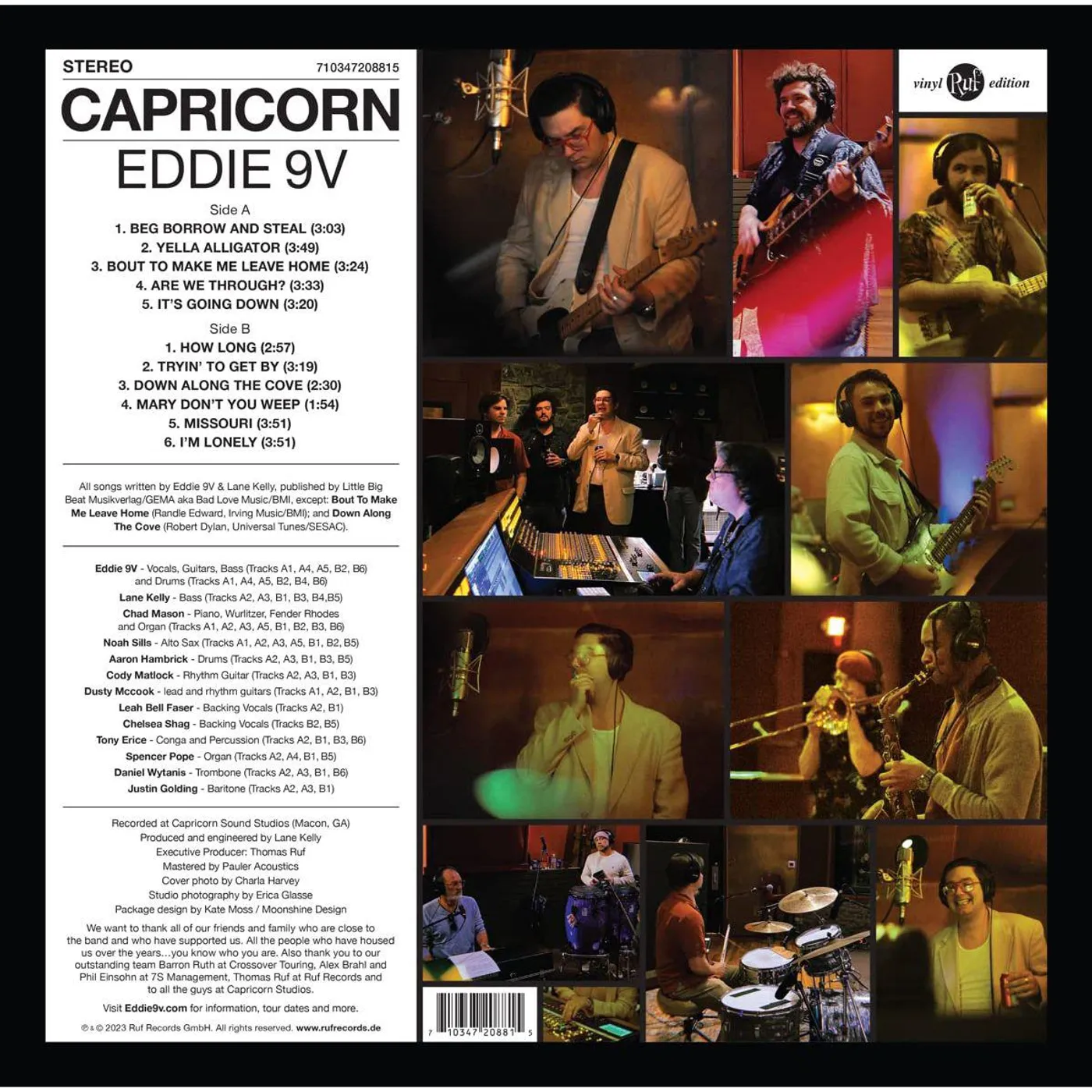 Eddie 9V Capricorn Vinyl Record