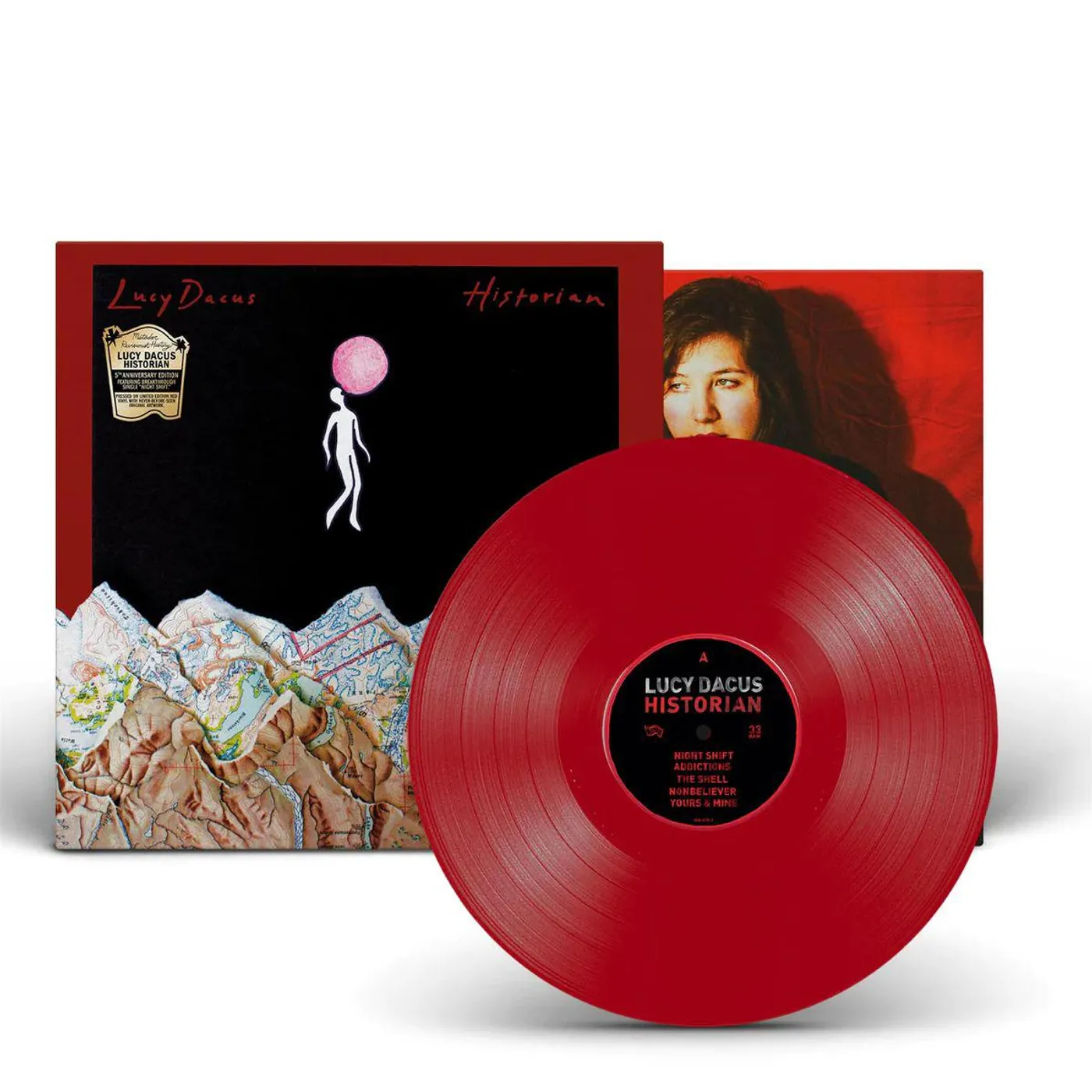 Lucy Dacus Historian (Red / 5th Anniversary Edition) Vinyl Record